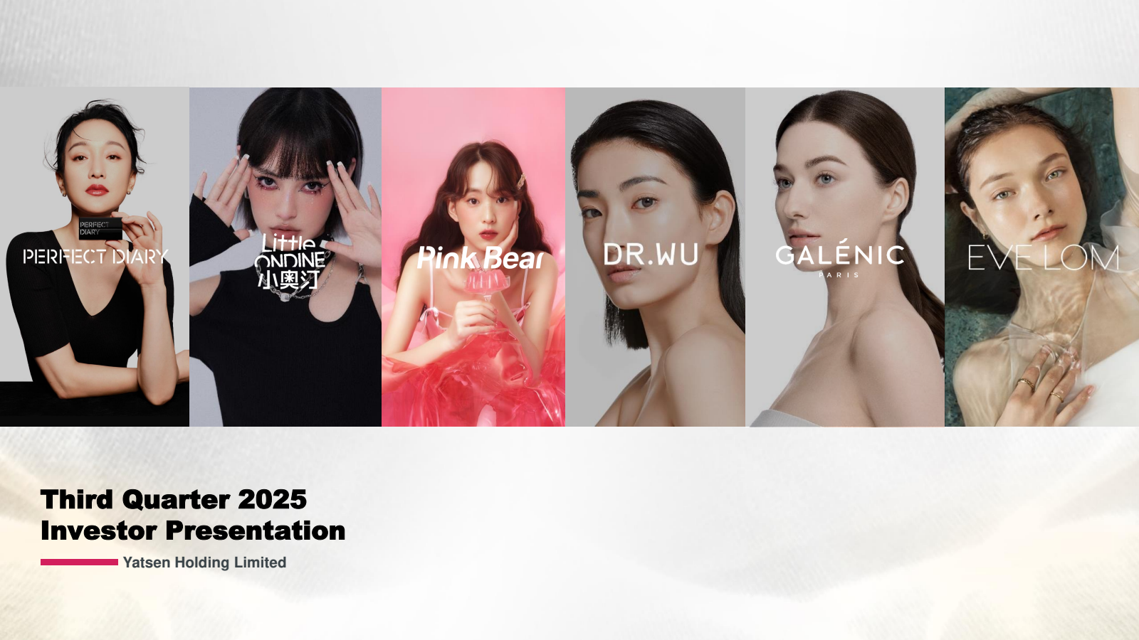 Yatsen's Q3 2025 Slide Deck