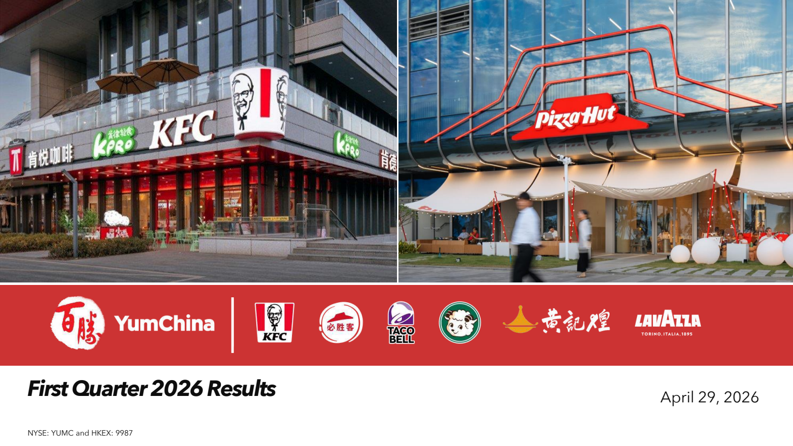 Yum China's Q1 2026 Slide Deck