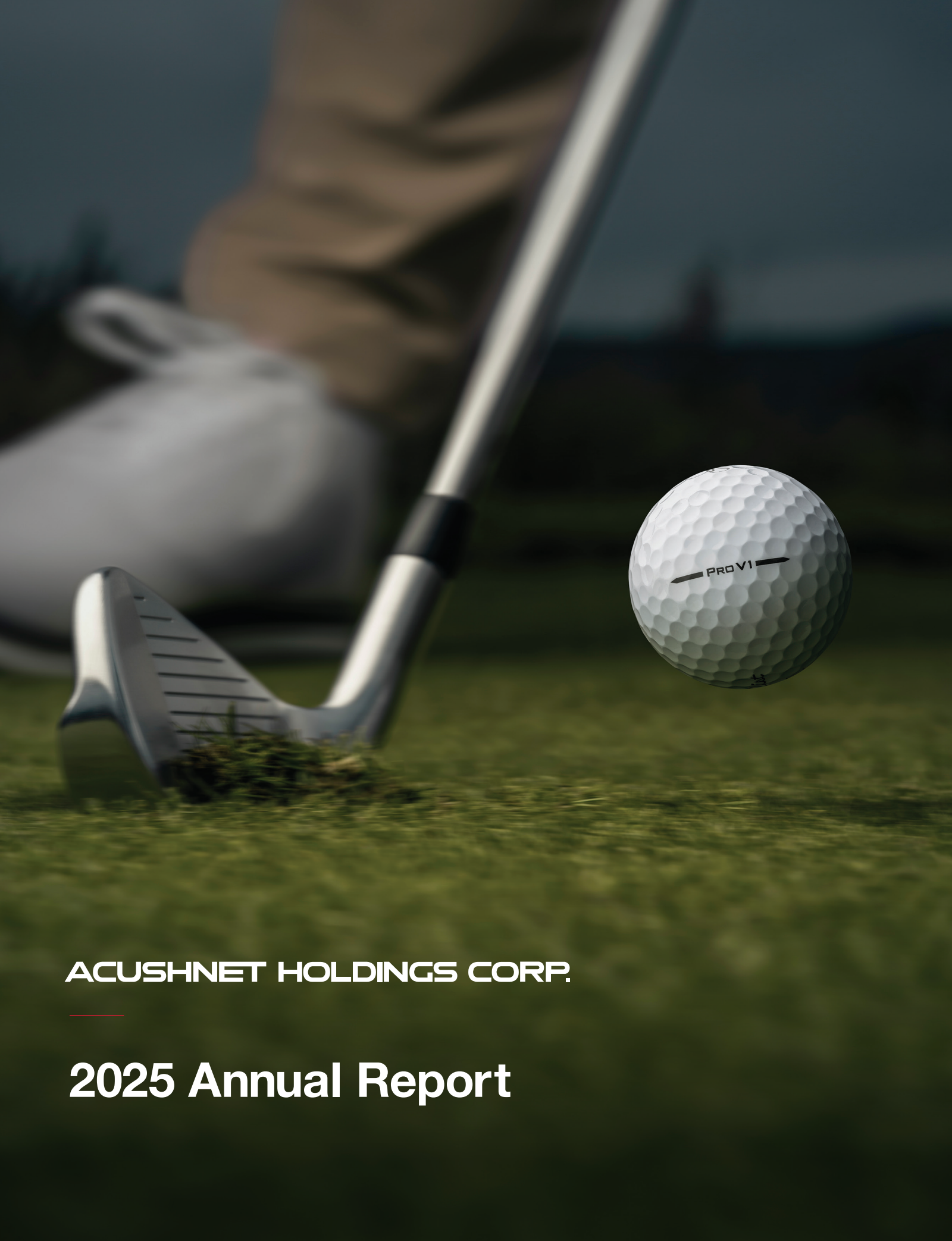 Acushnet's Q4 2025 Annual report