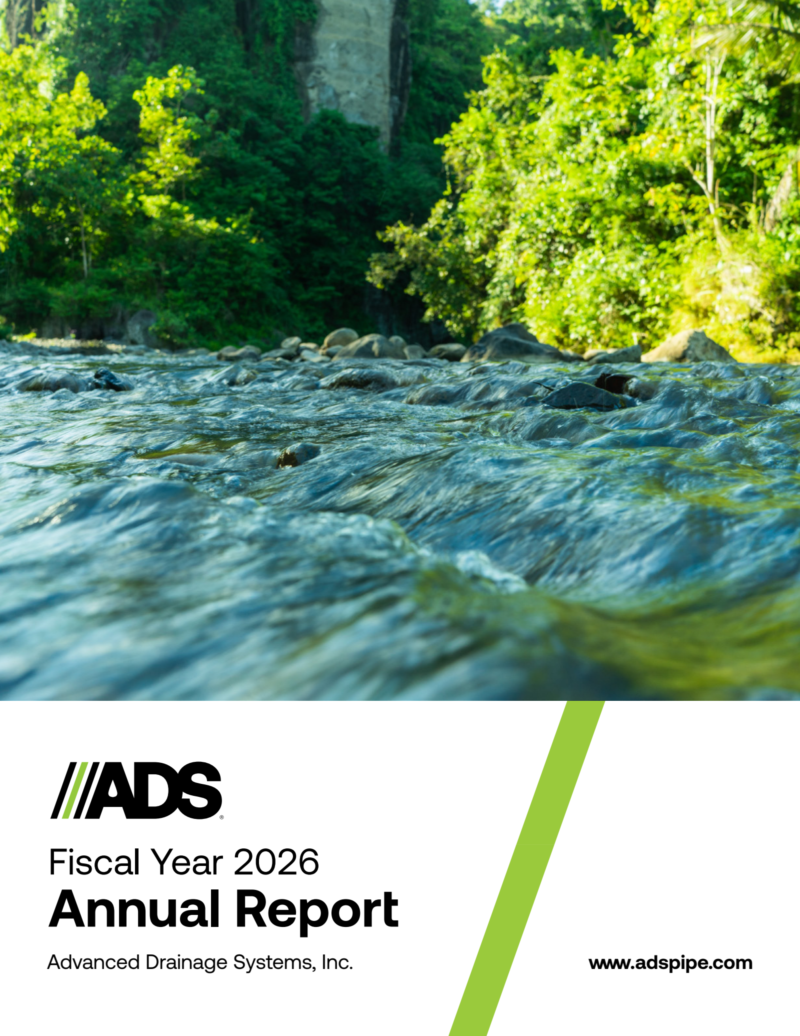 Advanced Drainage Systems' Q4 2026 Annual report