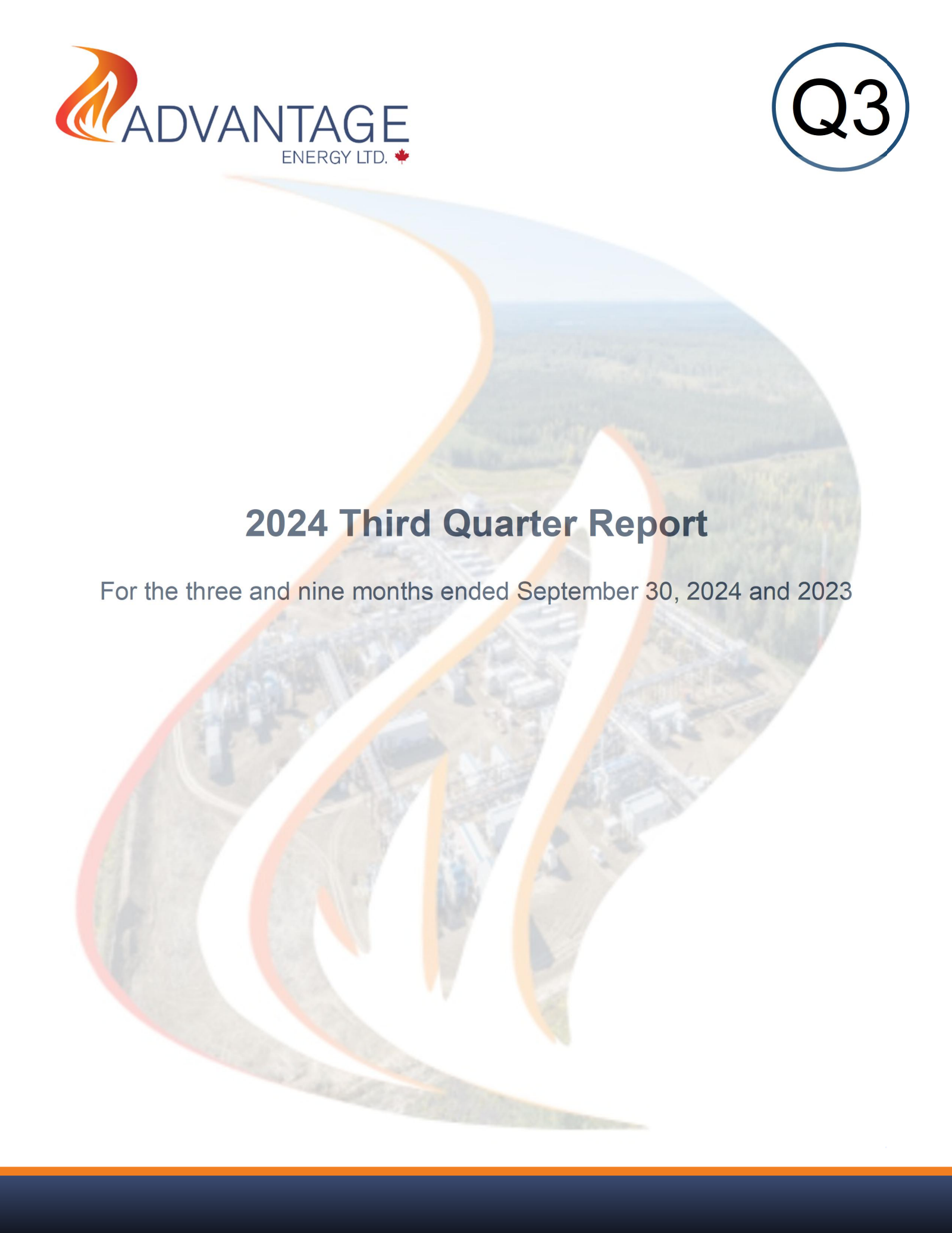 Advantage Energy's Q3 2024 Interim report