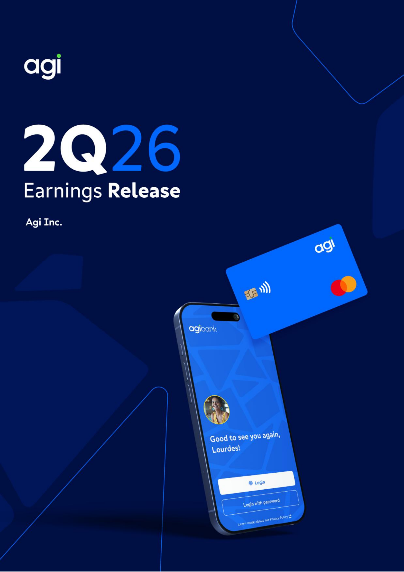 AGI's Q2 2026 Press Release