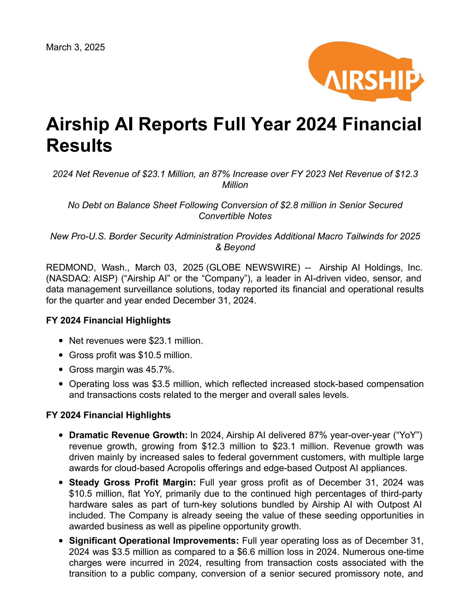 AISP Q4 2024 Earnings Report on 2/28/2025