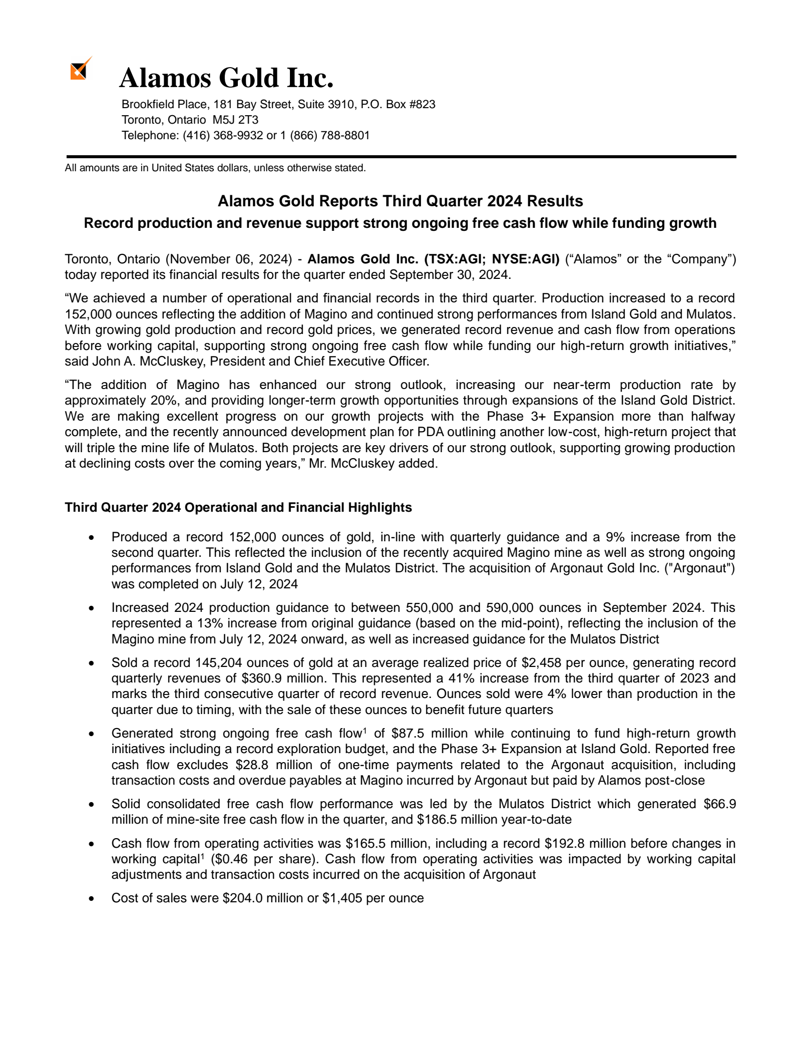 NU's Q3 2024 Interim report