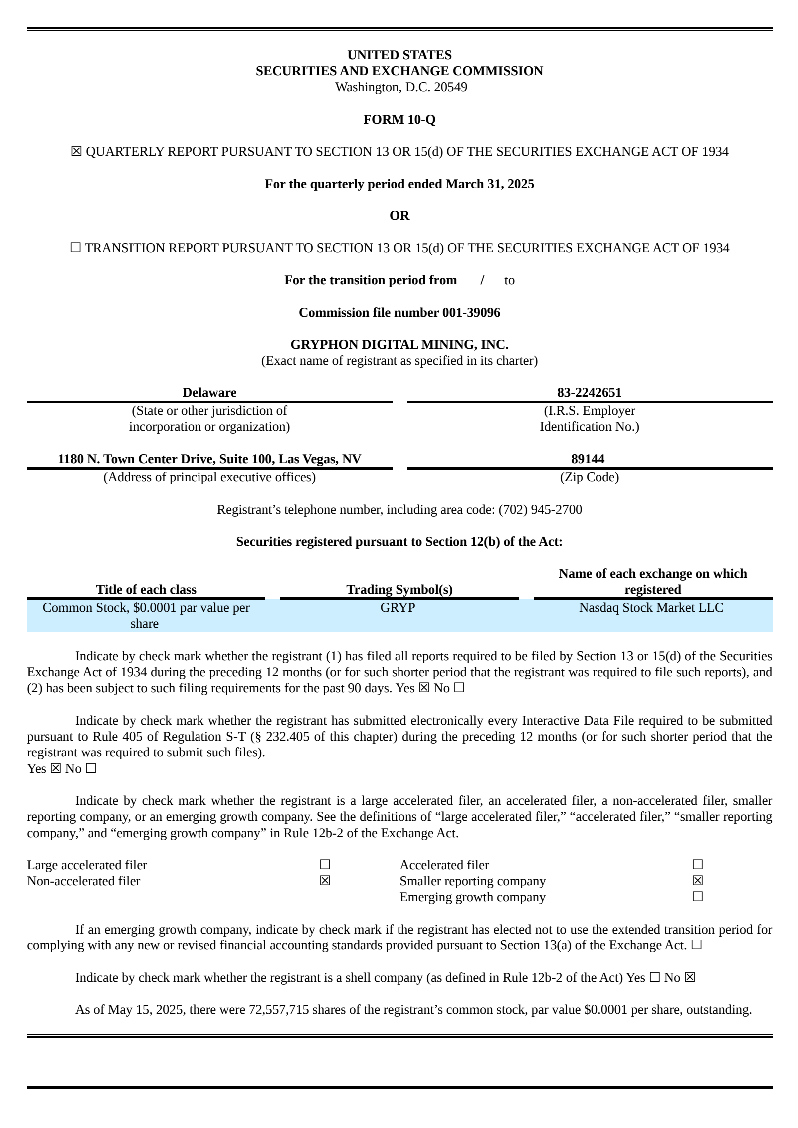 American Bitcoin's Q1 2025 Quarterly report