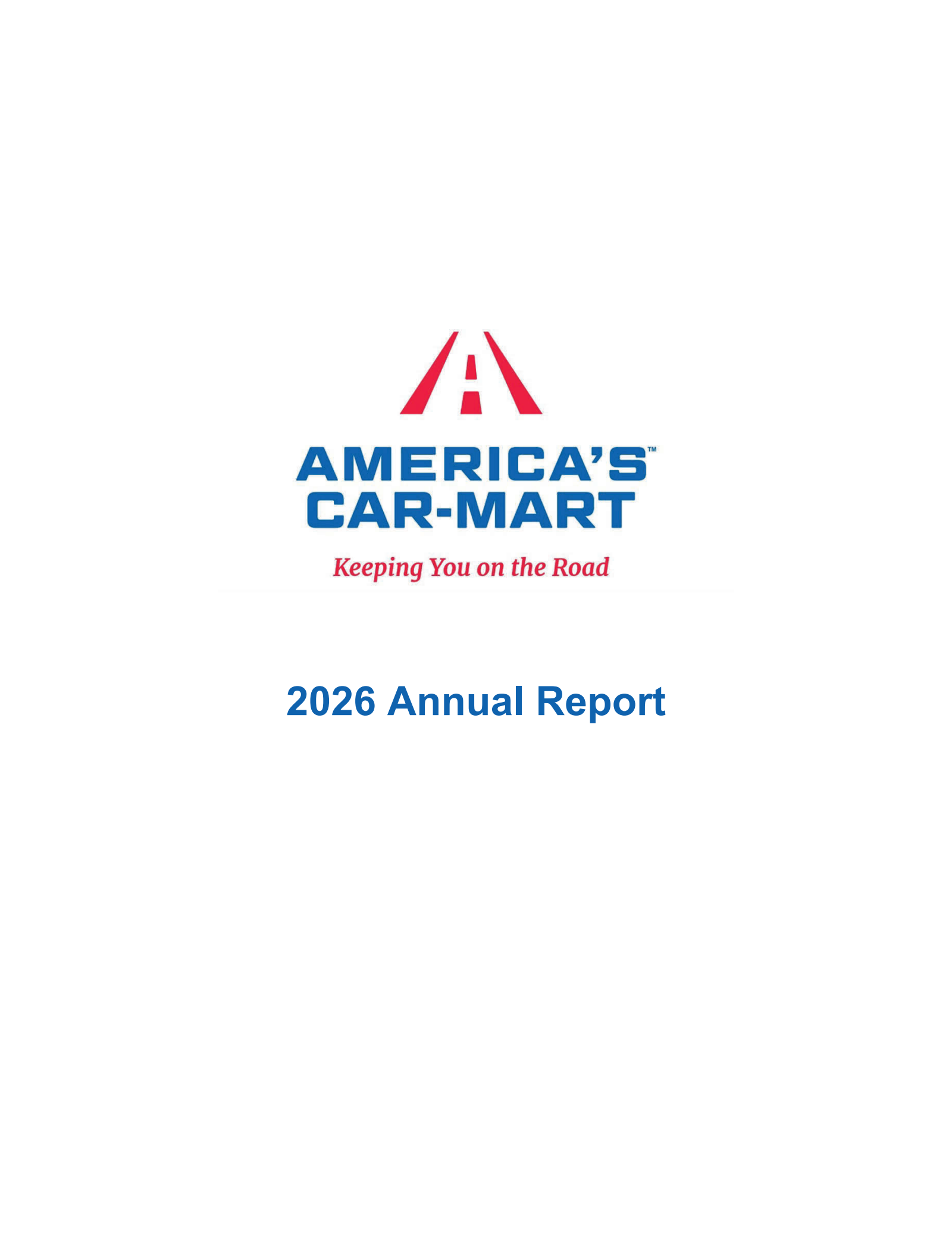 America's Car-Mart's Q4 2026 Annual report