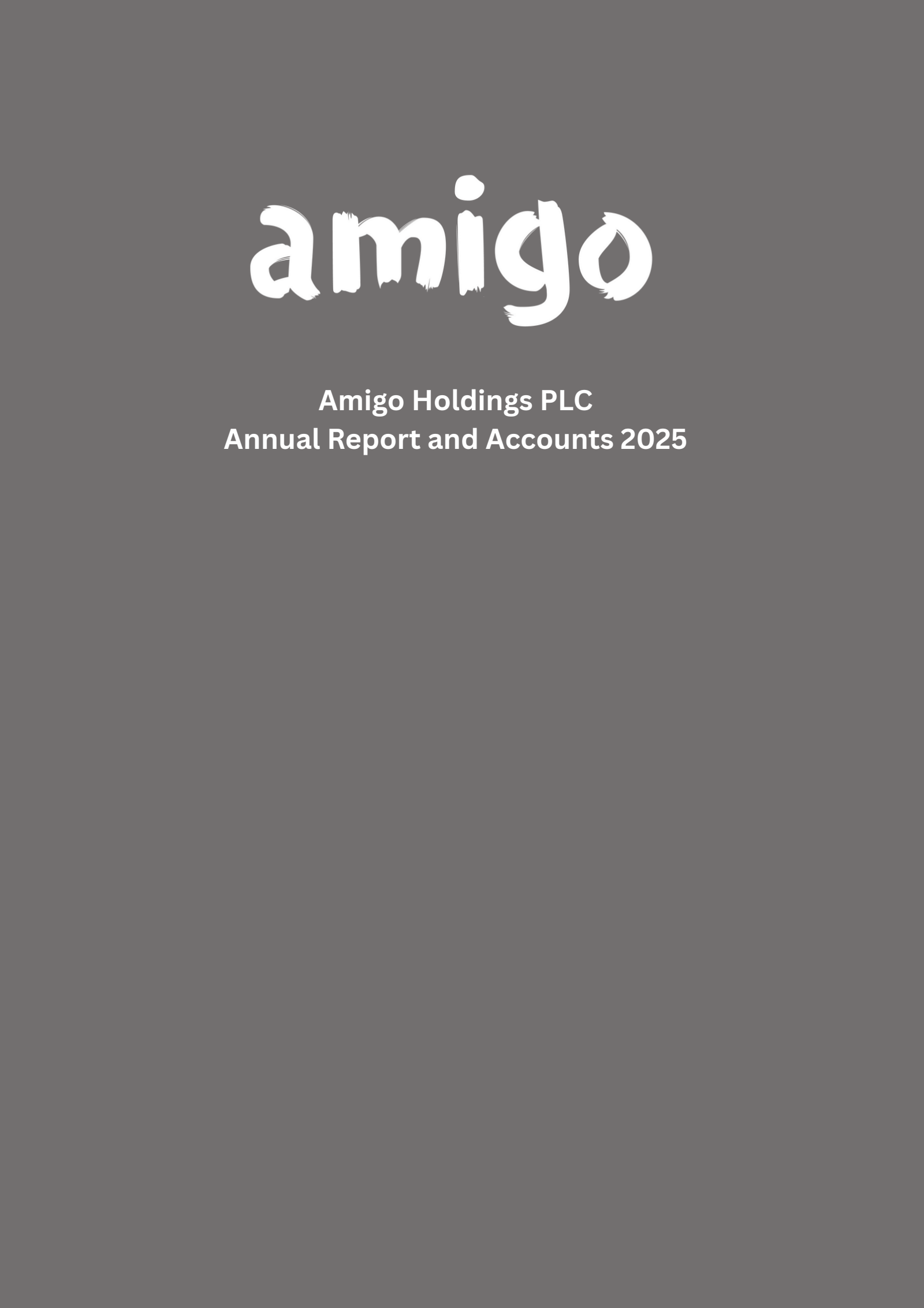 Amigo's H2 2025 Annual report