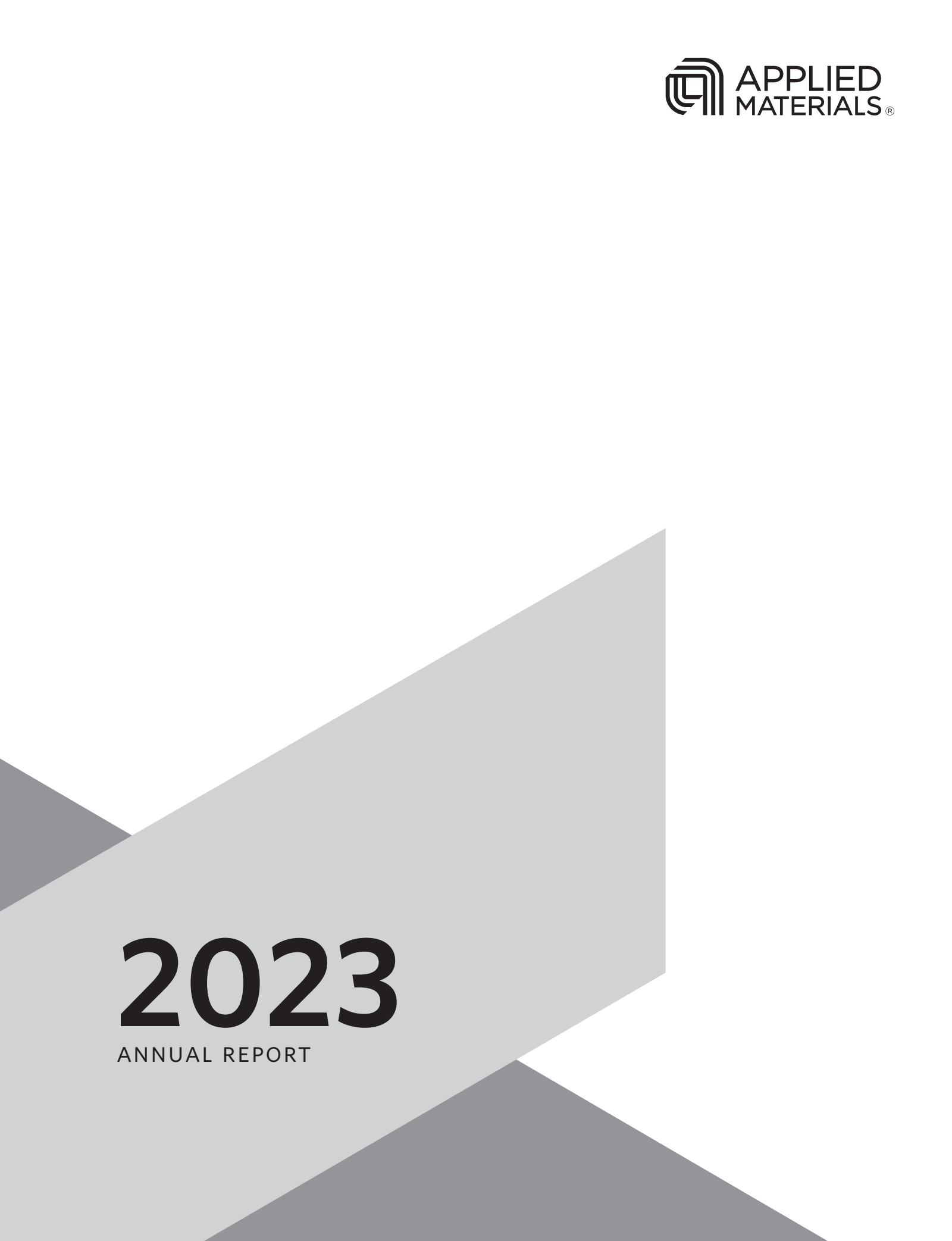 Applied Materials' Q4 2023 Annual report