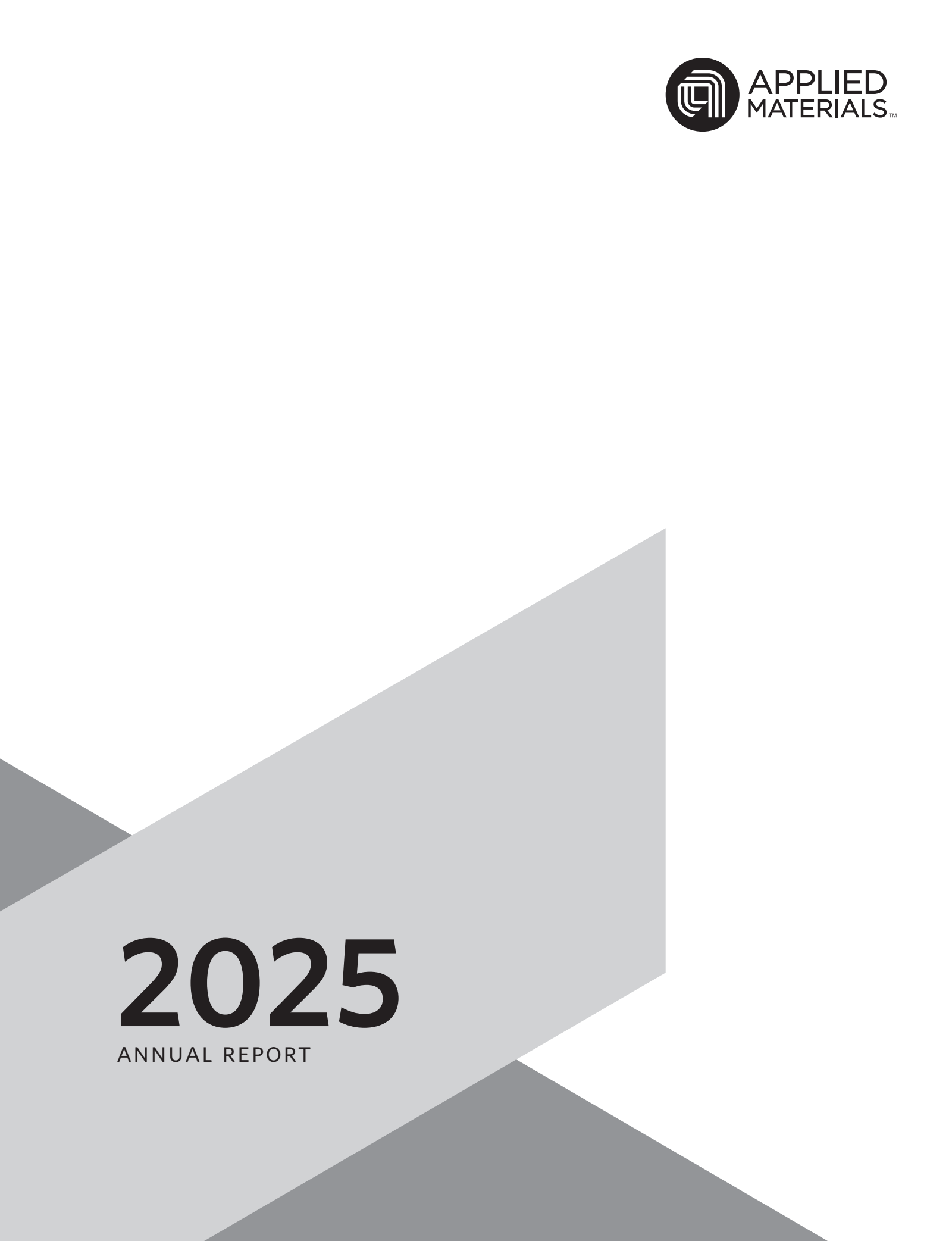 Applied Materials' Q4 2025 Annual report