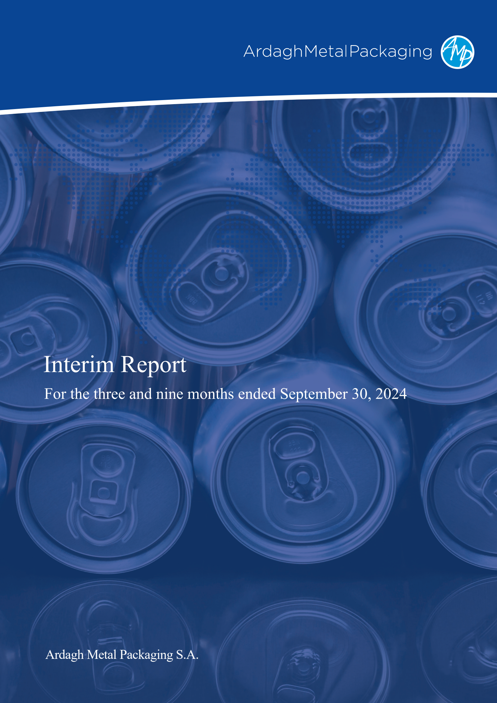 Ardagh Metal Packaging's Q3 2024 Quarterly Report
