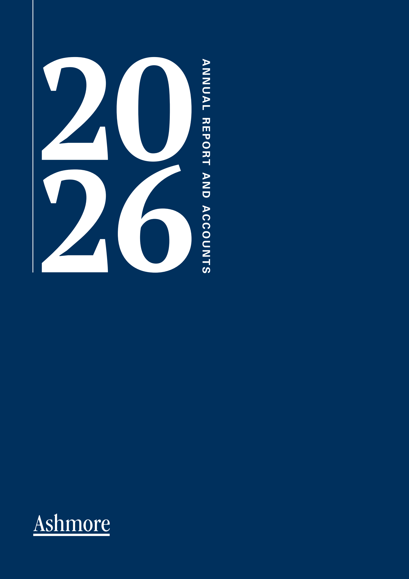 Ashmore Group's H2 2026 Annual report