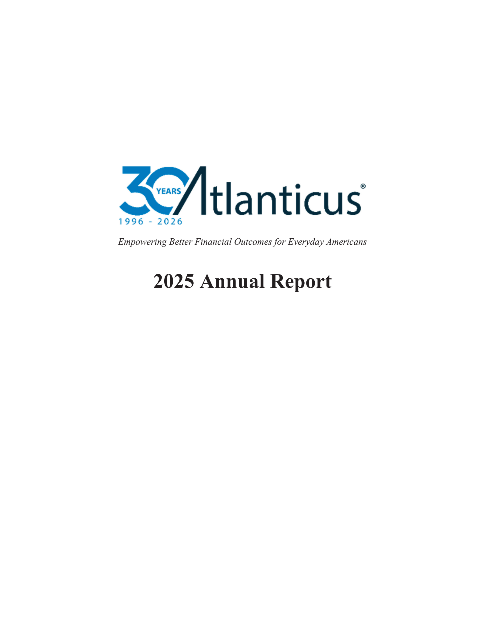 Atlanticus' Q4 2025 Annual report