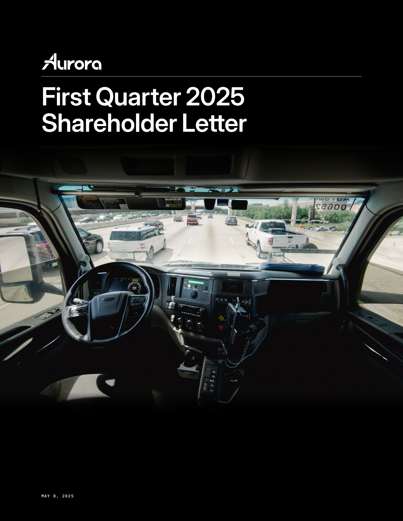 Aurora Innovation's Q1 2025 Press Release