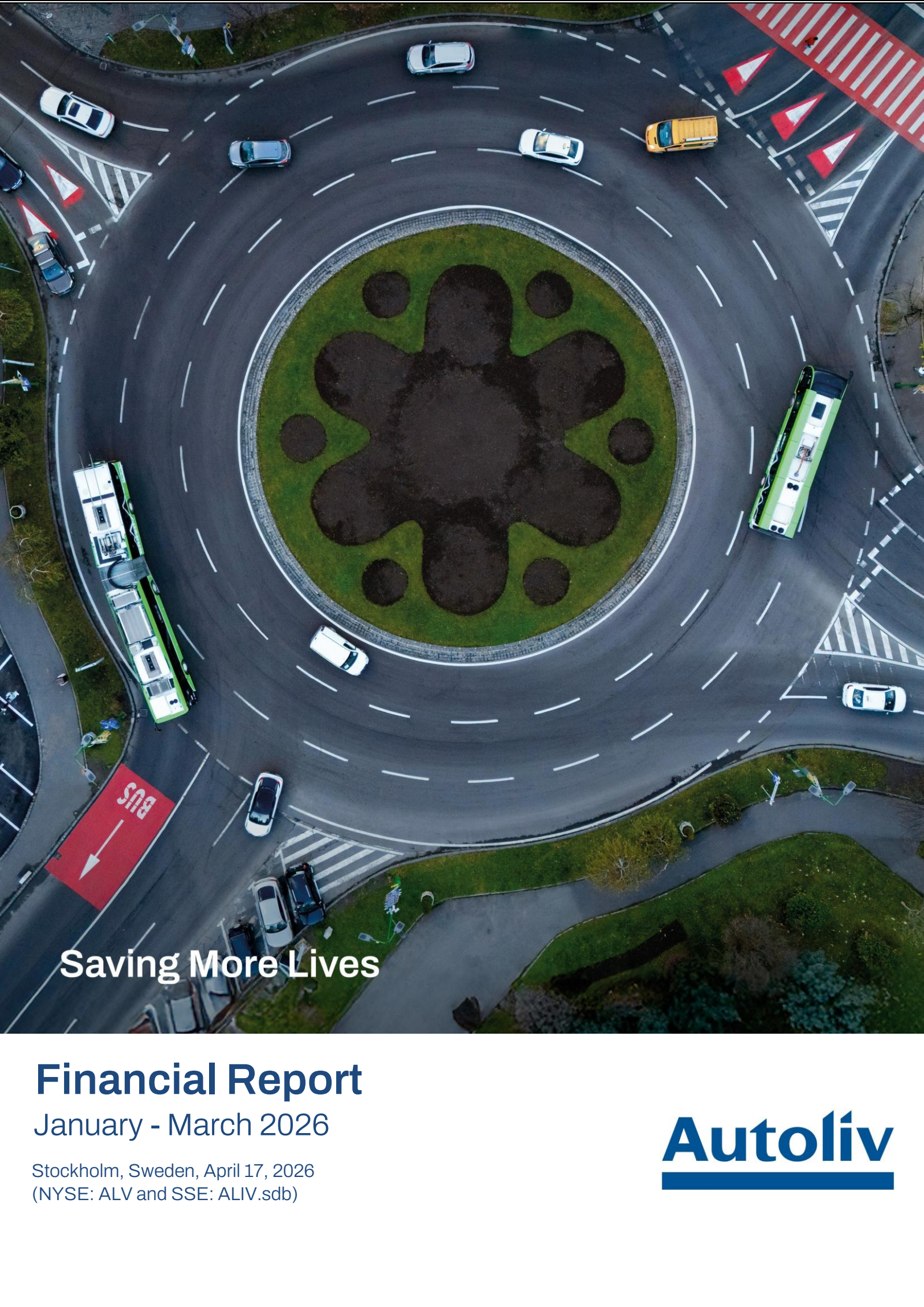 Autoliv's Q1 2026 Press Release