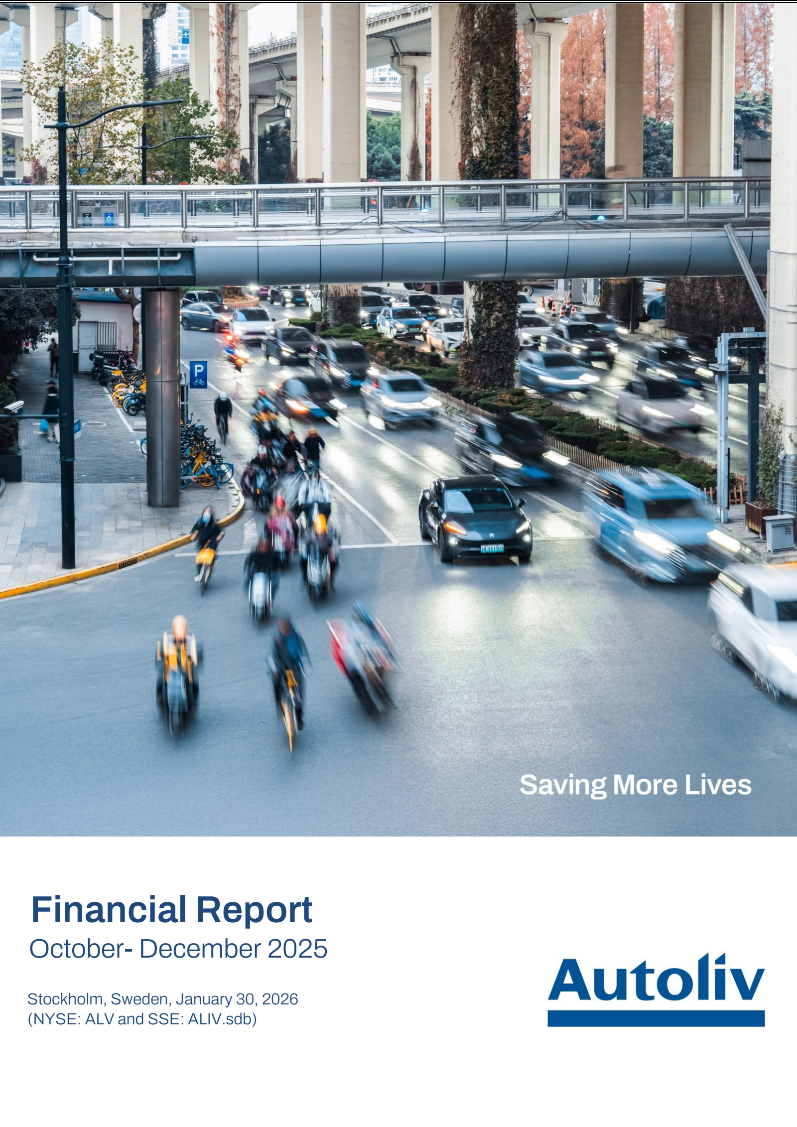 Autoliv's Q4 2025 Press Release