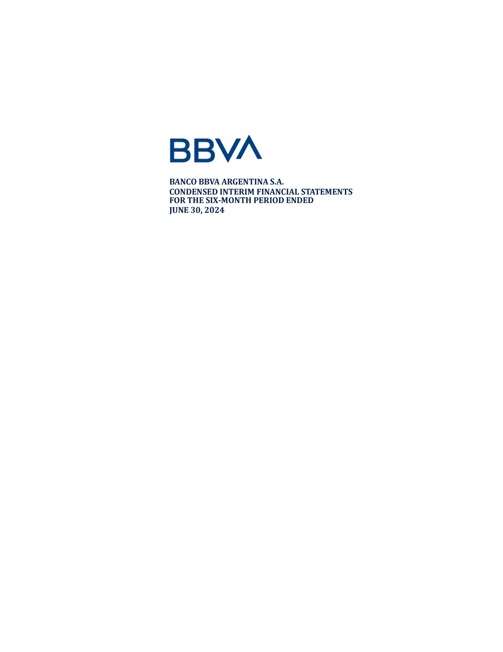 BBVA Banco Frances' Q2 2024 Interim Report