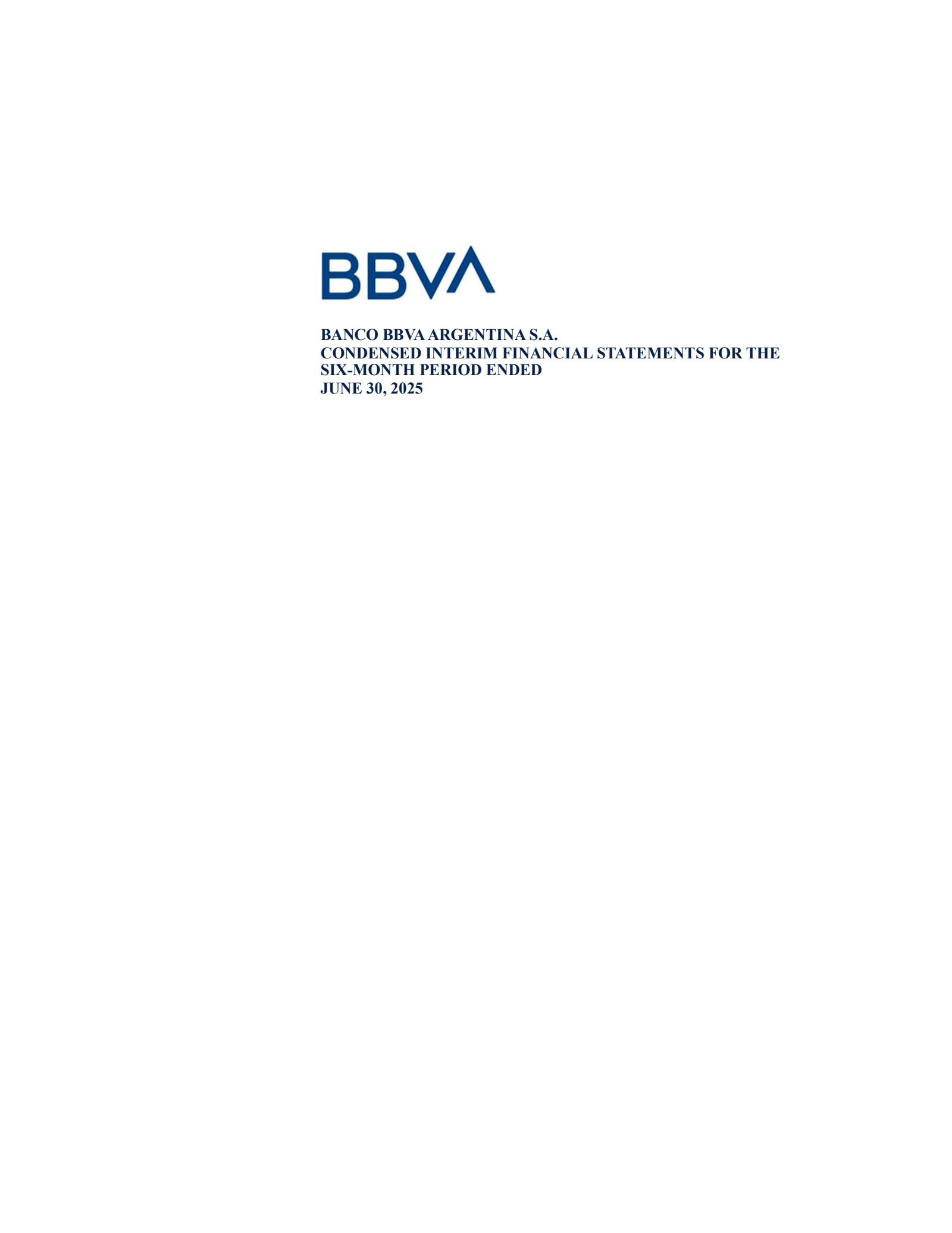 BBVA Banco Frances' Q2 2025 Interim Report