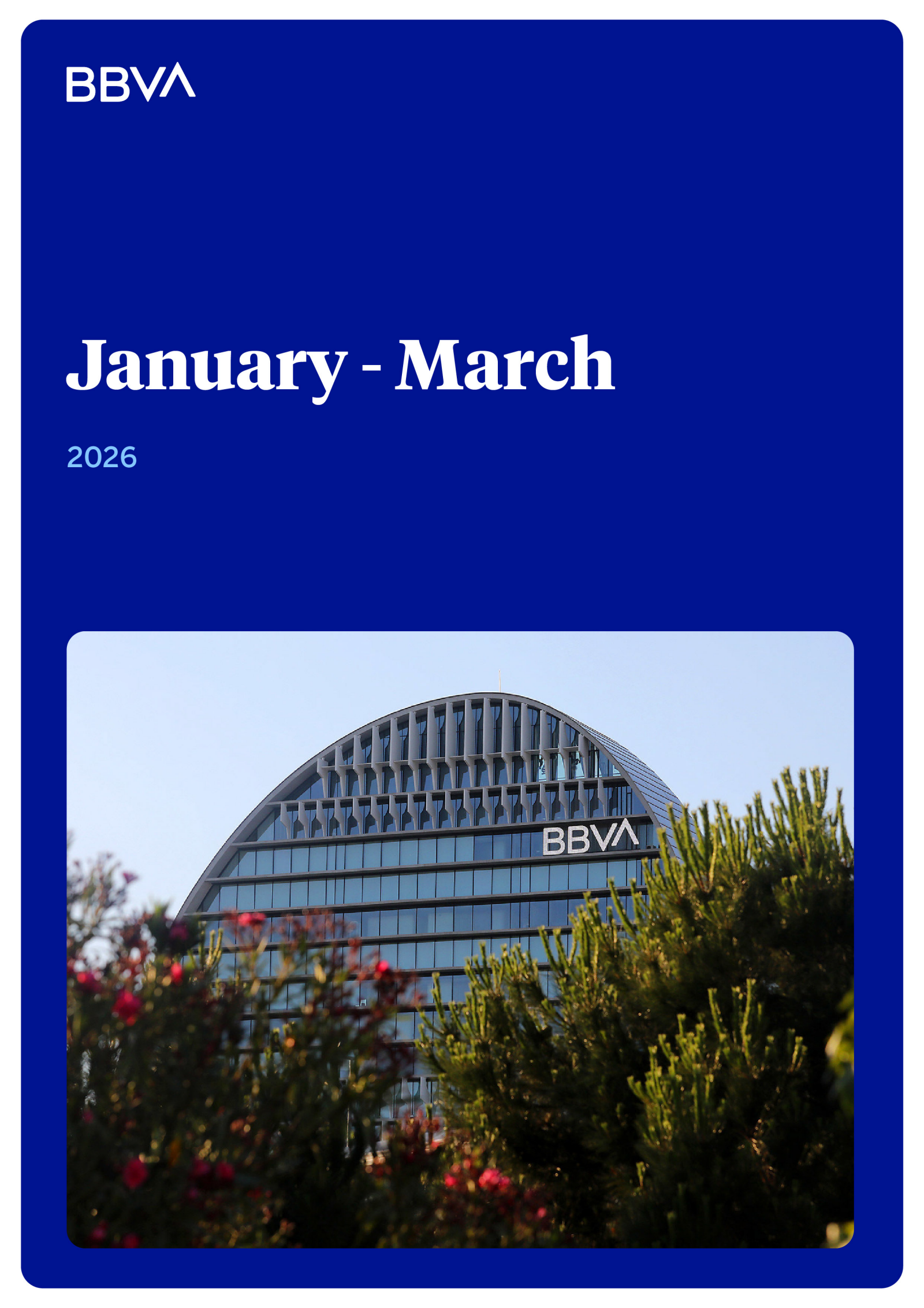 Banco Bilbao Viscaya Argentaria's Q1 2026 Interim report