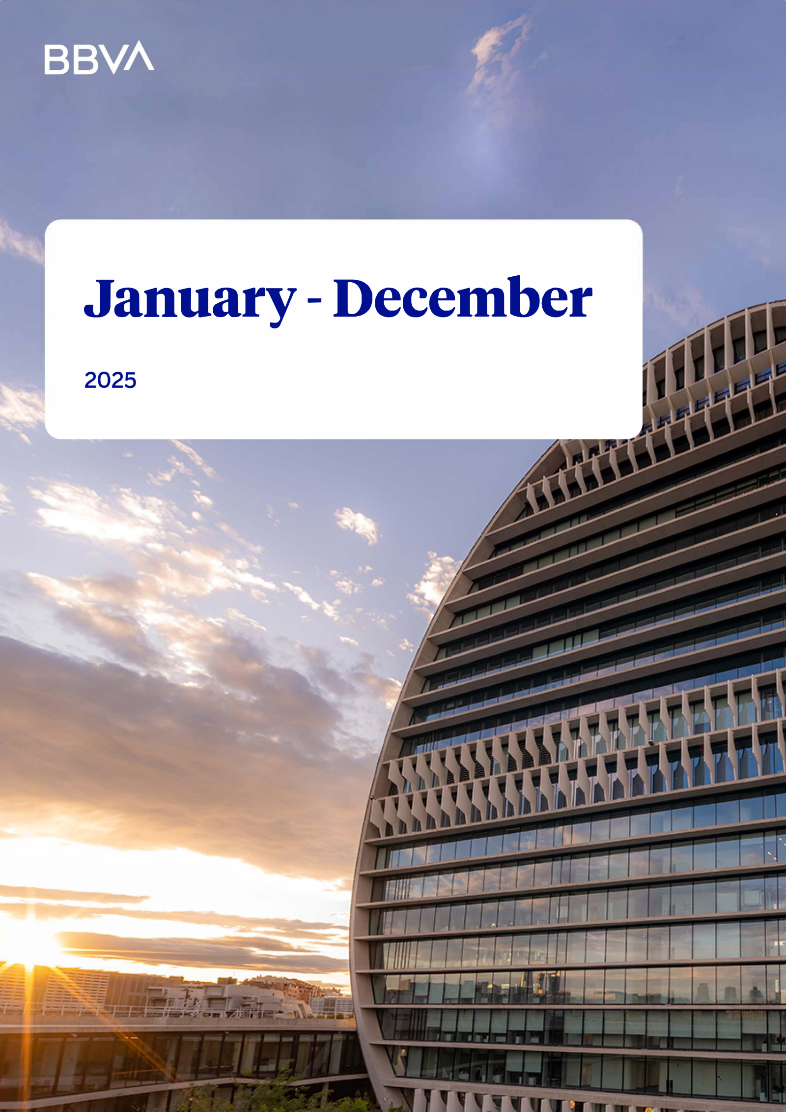 Banco Bilbao Viscaya Argentaria's Q4 2025 Interim report
