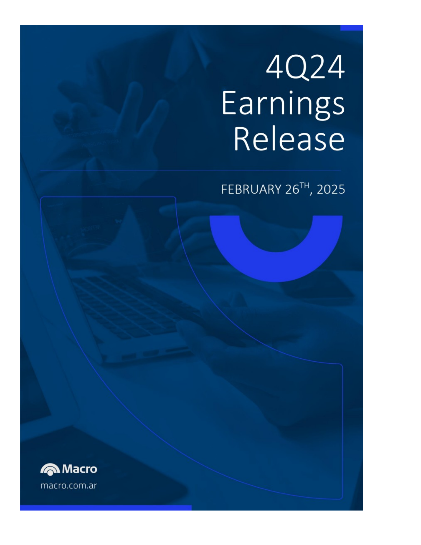 Macro Bank's Q4 2024 Press Release