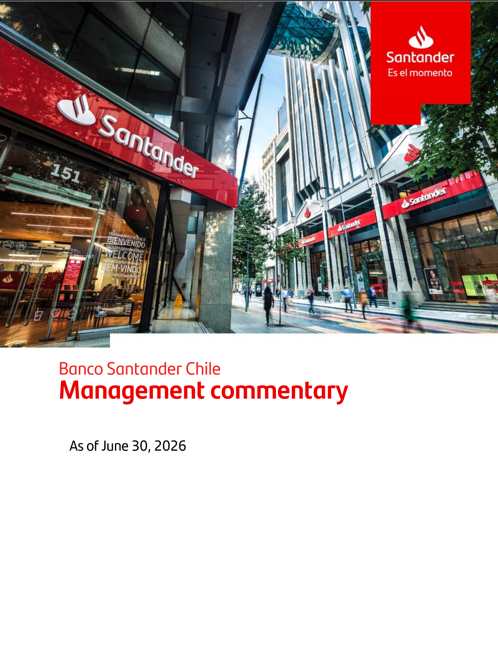 Banco Santander Chile's Q2 2026 Interim report