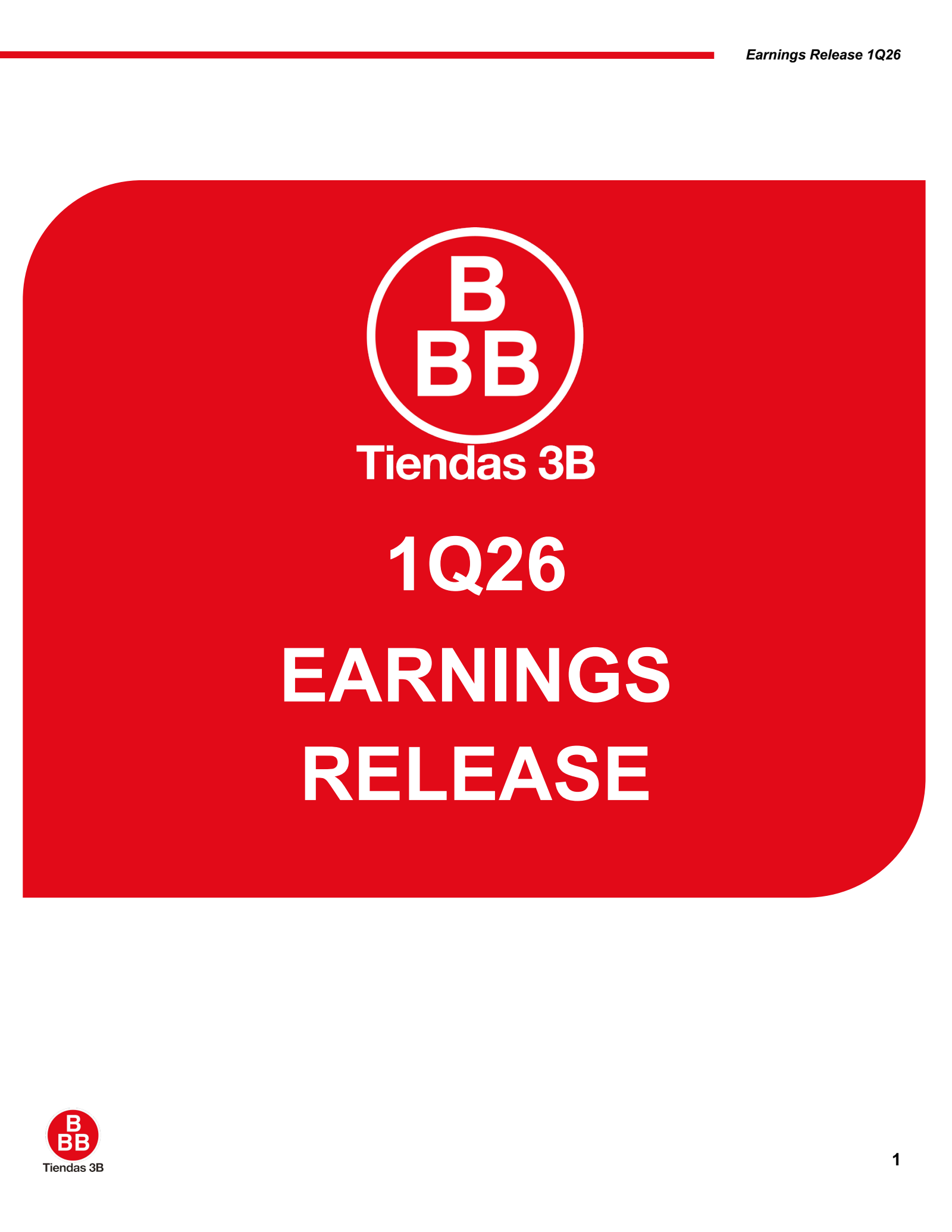 BBB Foods' Q1 2026 Press Release