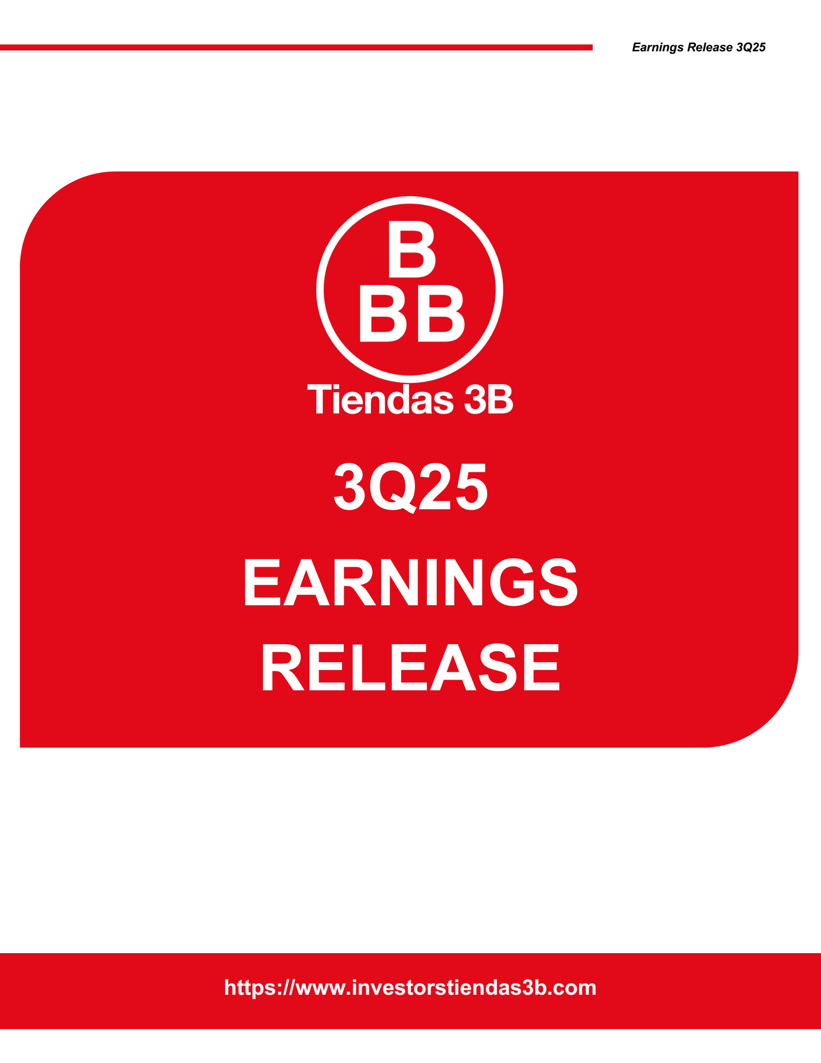 BBB Foods' Q3 2025 Earnings Release