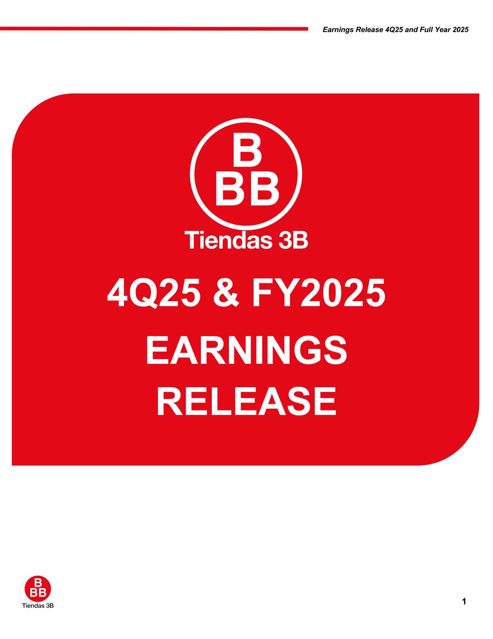 BBB Foods' Q4 2025 Press Release