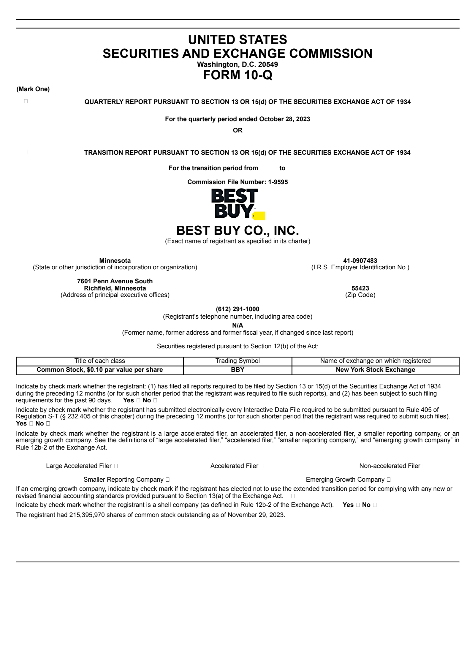 Honest's Q3 2024 Quarterly report