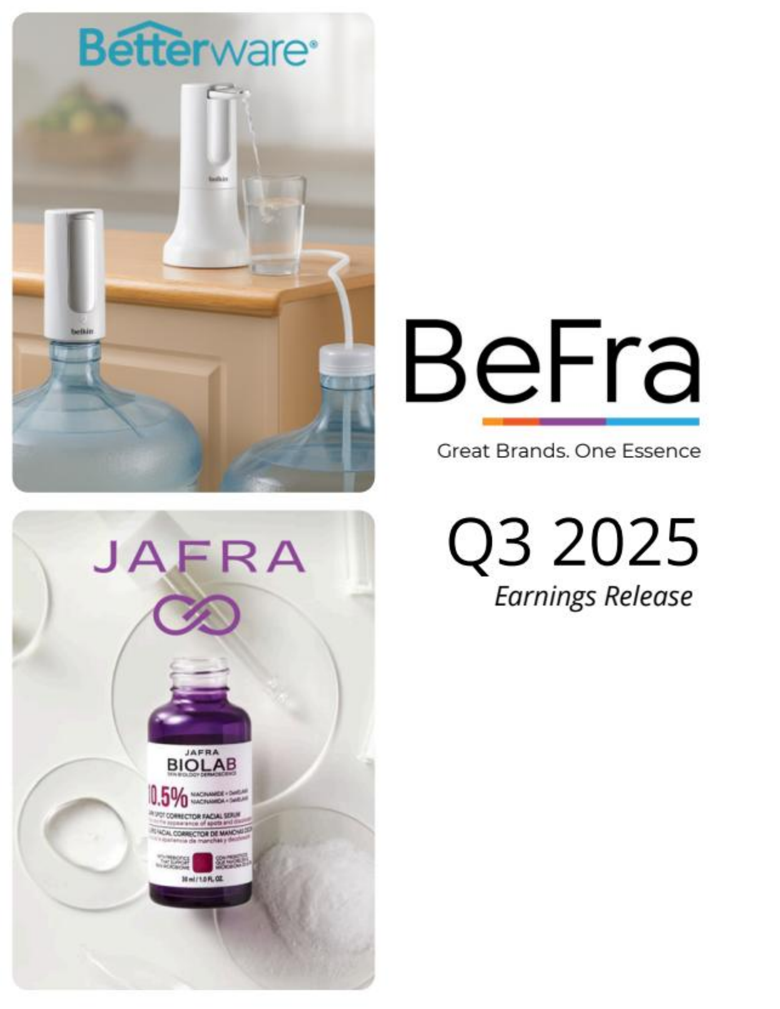 Betterware de Mexico SAPI de C's Q3 2025 Earnings Release
