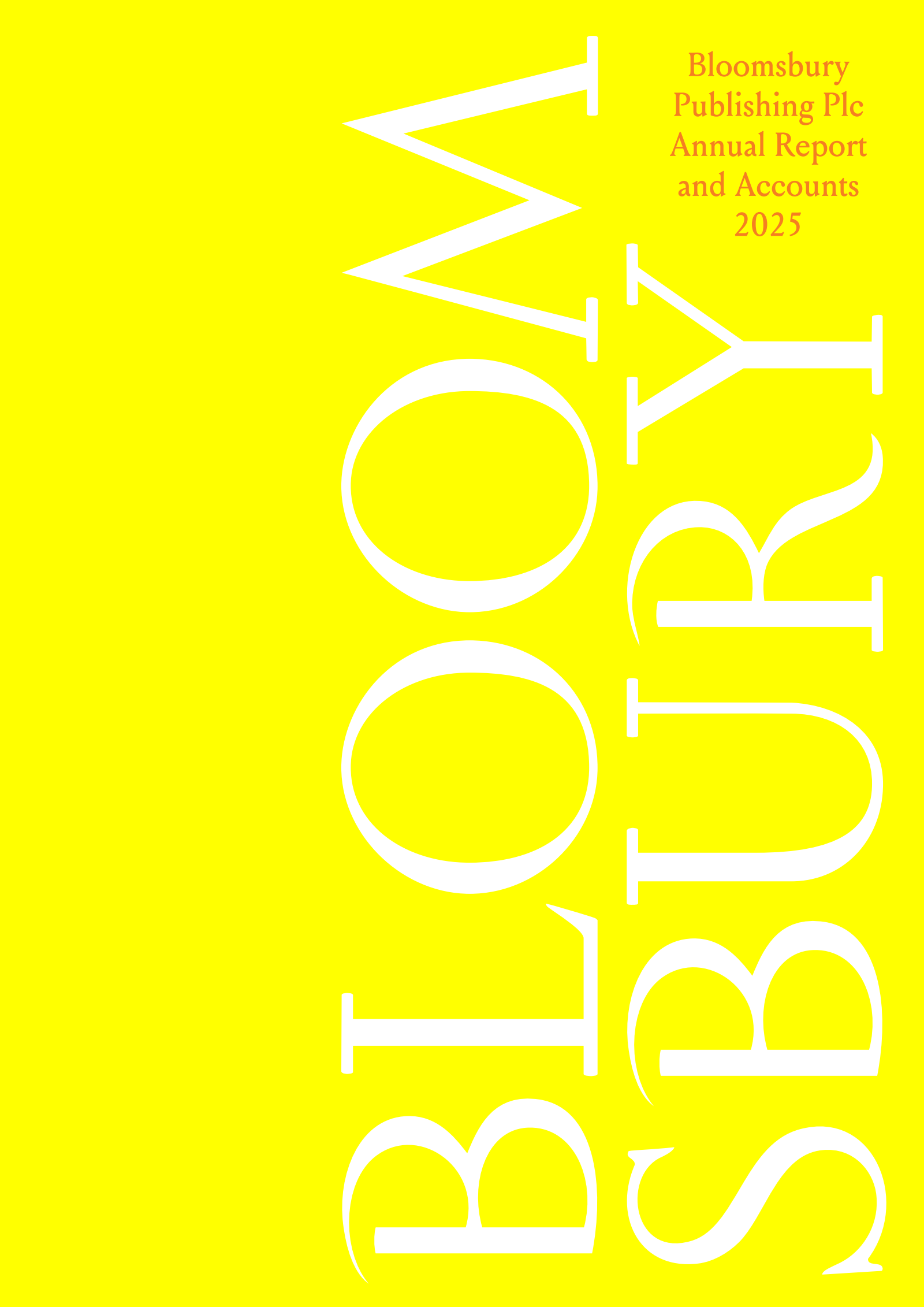 Bloomsbury Publishing's H2 2025 Annual report