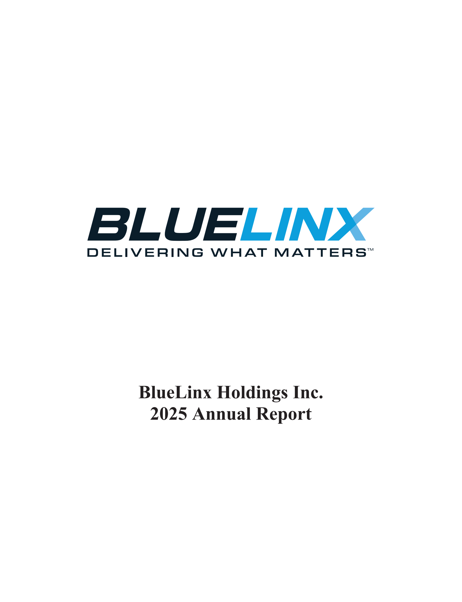 BlueLinx's Q4 2025 Annual report
