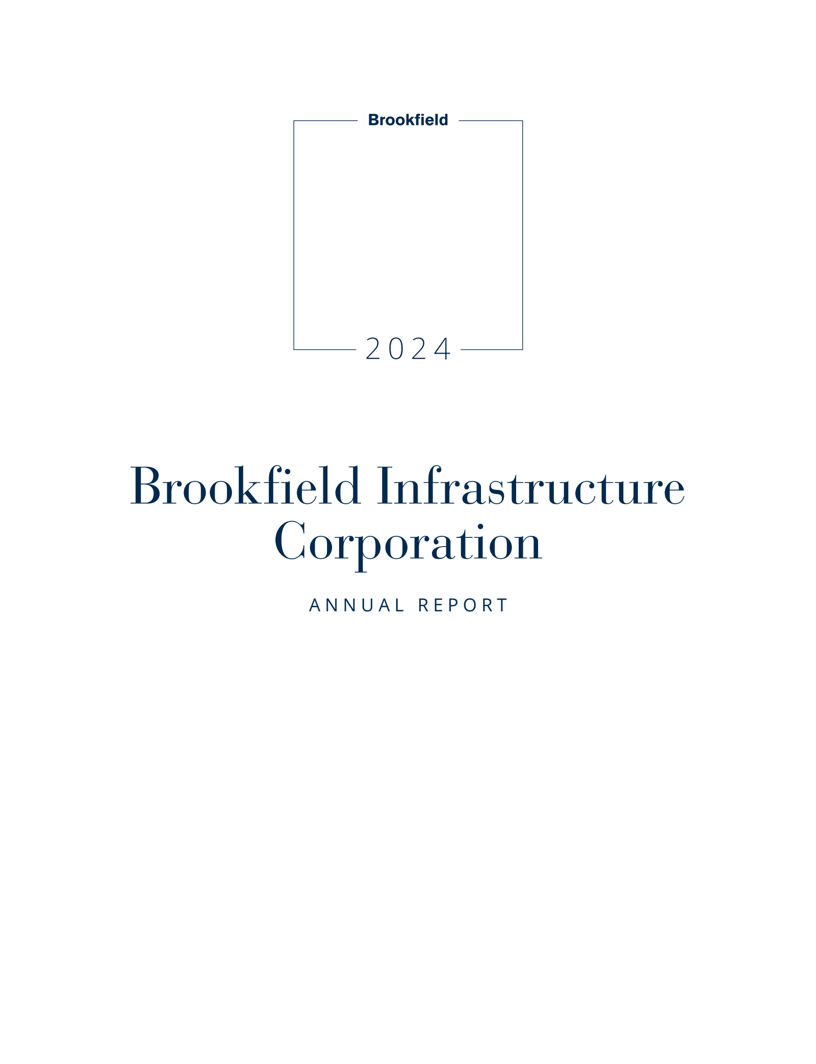 Brookfield Infrastructure Partners' Q4 2024 Annual report