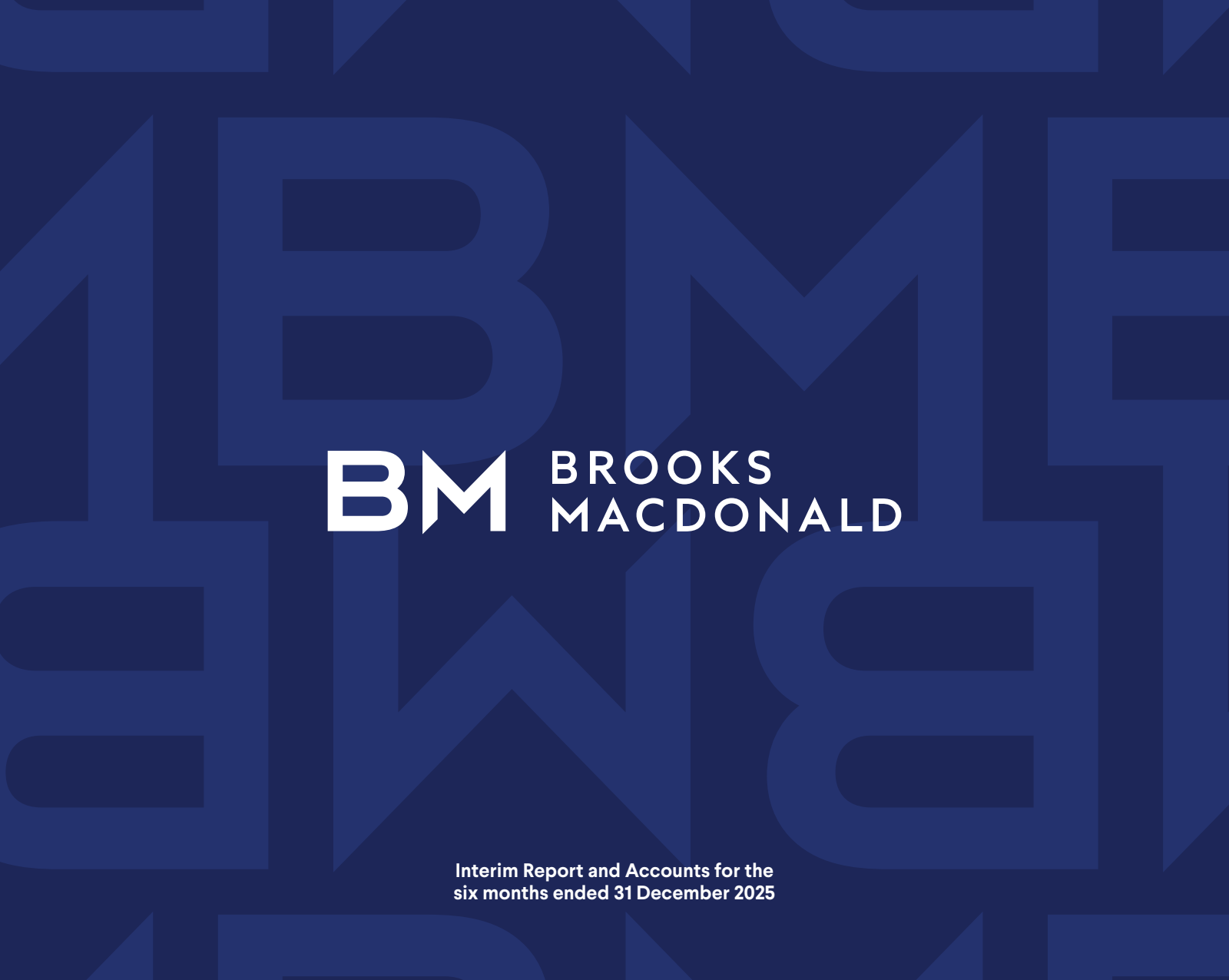 Brooks Macdonald Group's H1 2026 Interim report