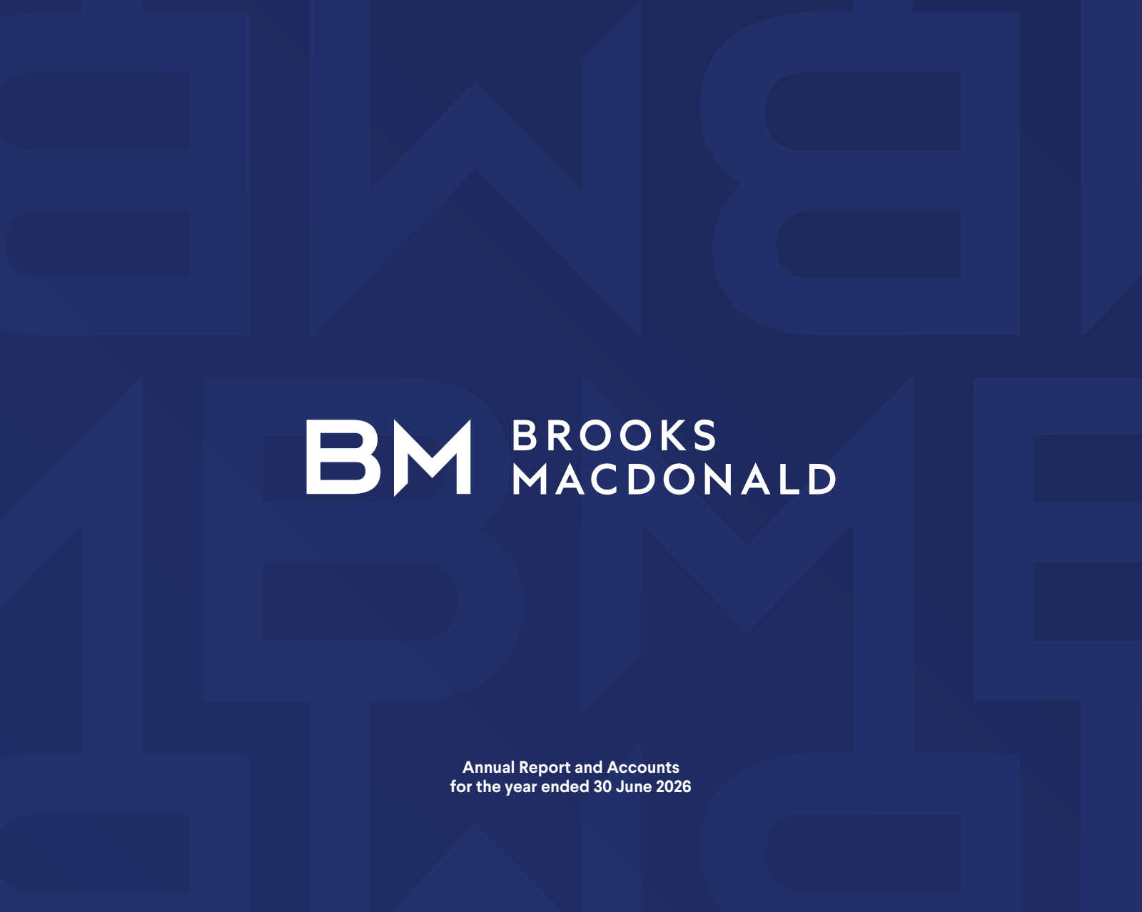 Brooks Macdonald Group's H2 2026 Annual report