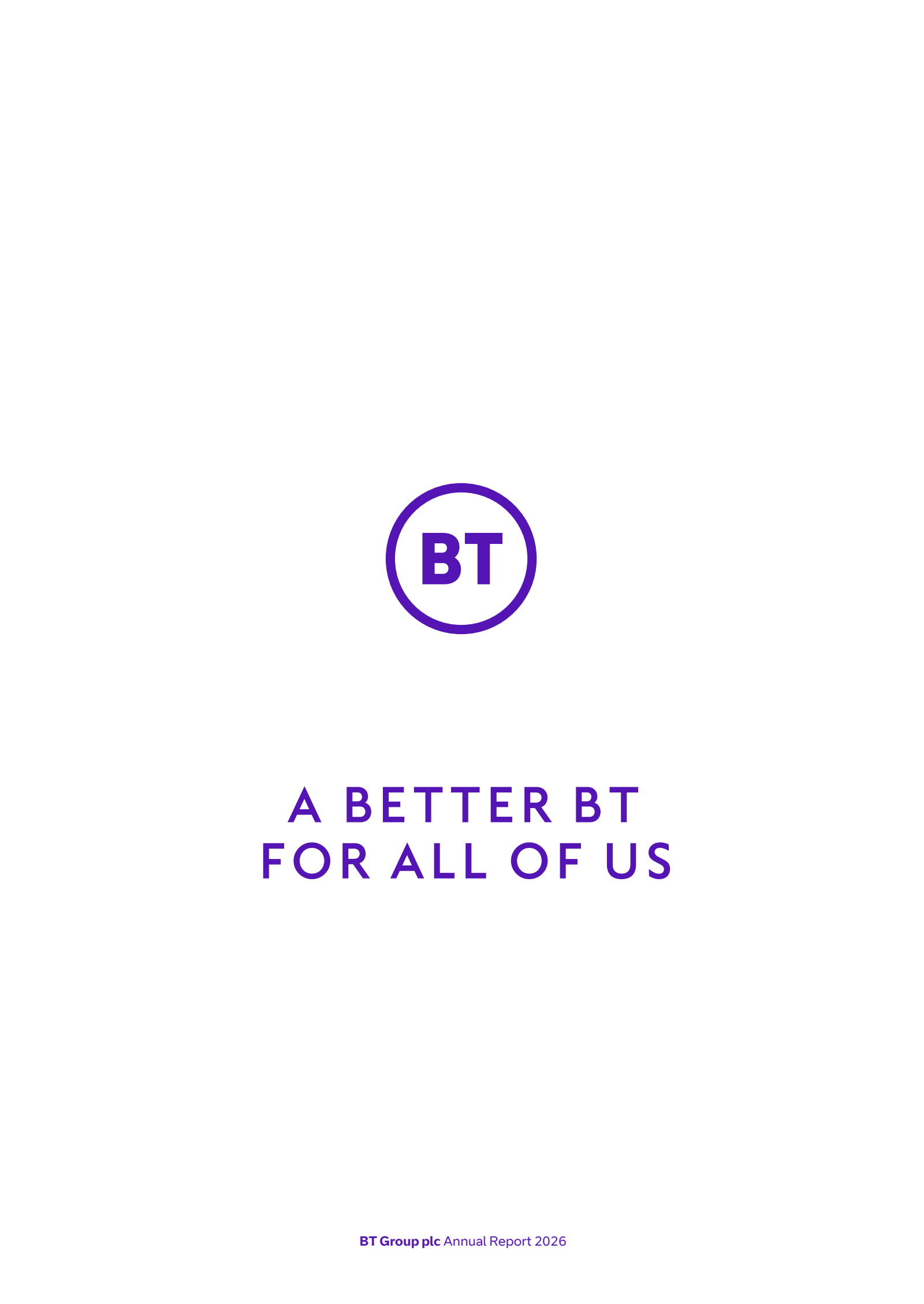 BT Group's H2 2026 Annual report