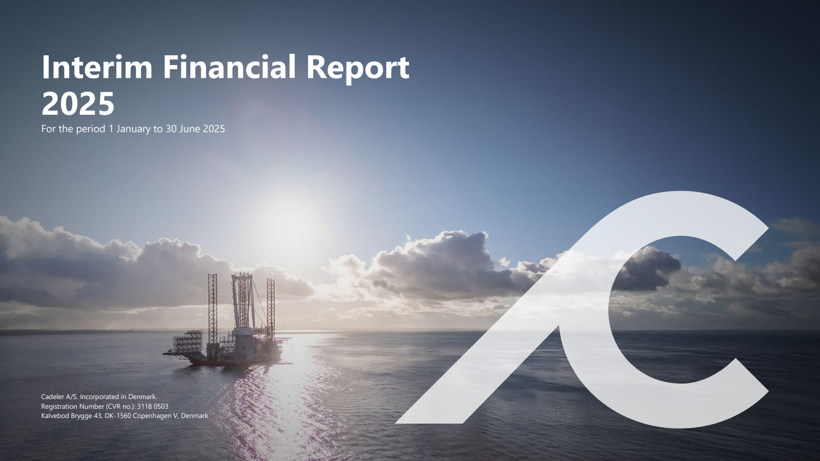 Cadeler A/S's H1 2025 Interim report