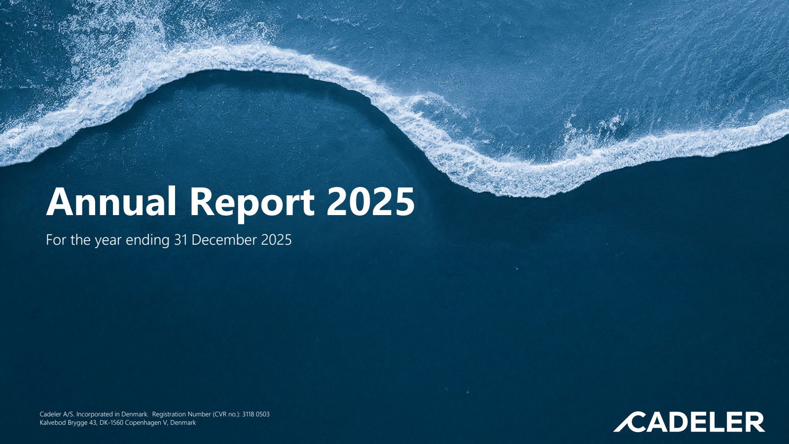 Cadeler A/S's H2 2025 Annual report
