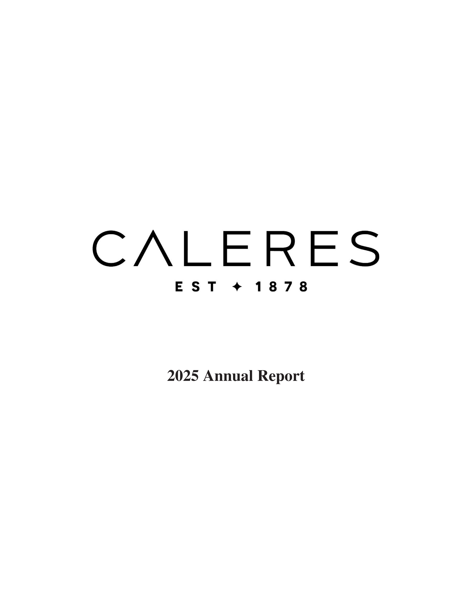 Caleres' Q4 2026 Annual report