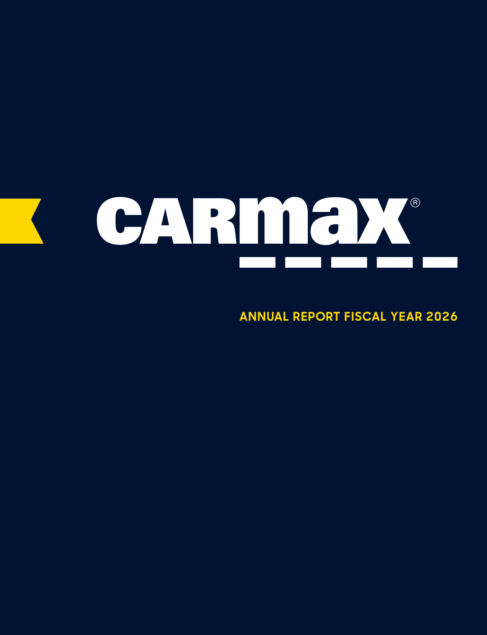 CarMax's Q4 2026 Annual report