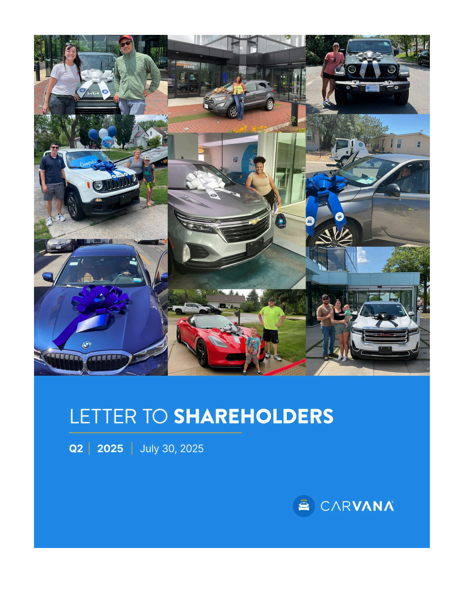 Carvana's Q2 2025 Press Release