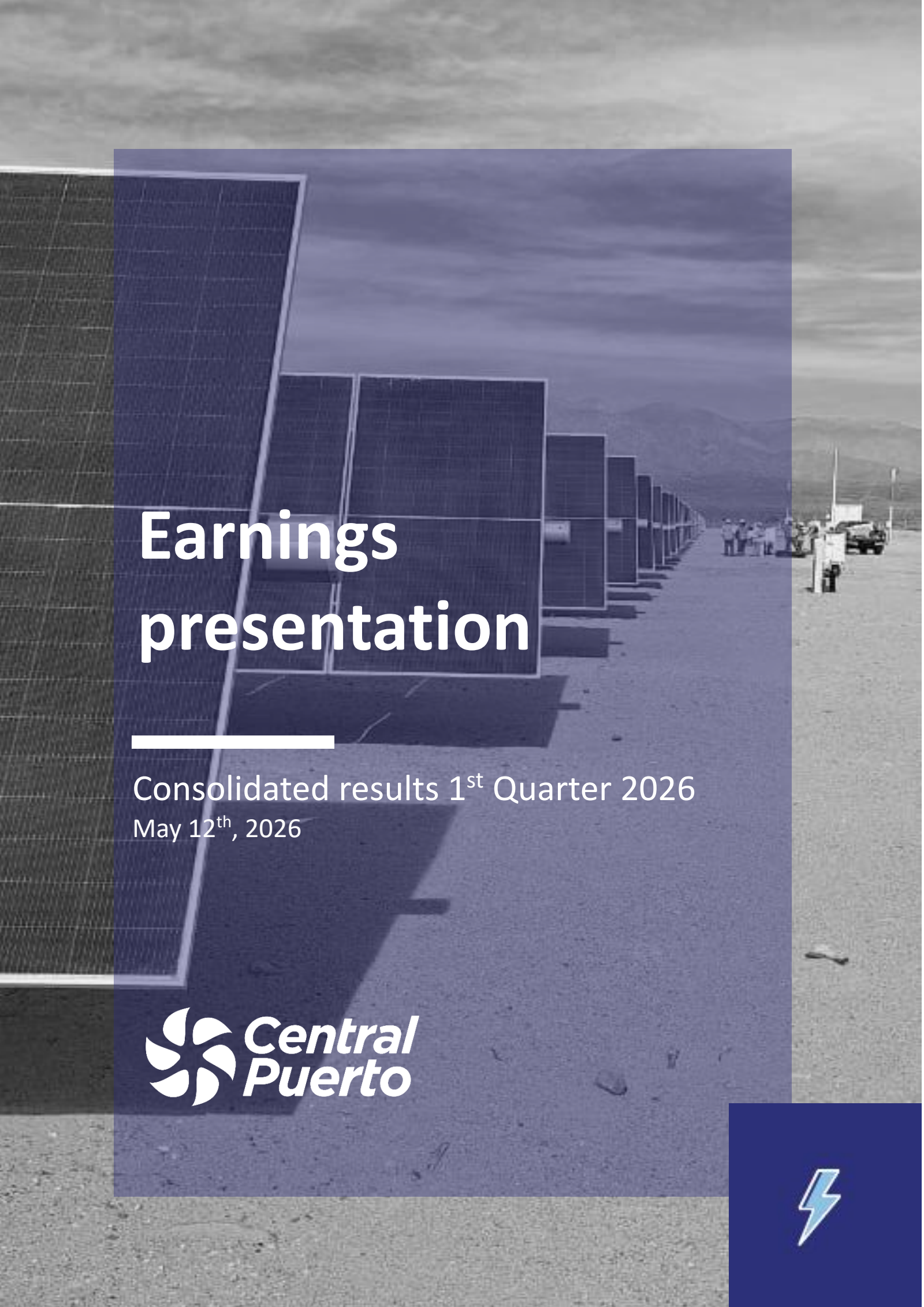 Central Puerto's Q1 2026 Press Release