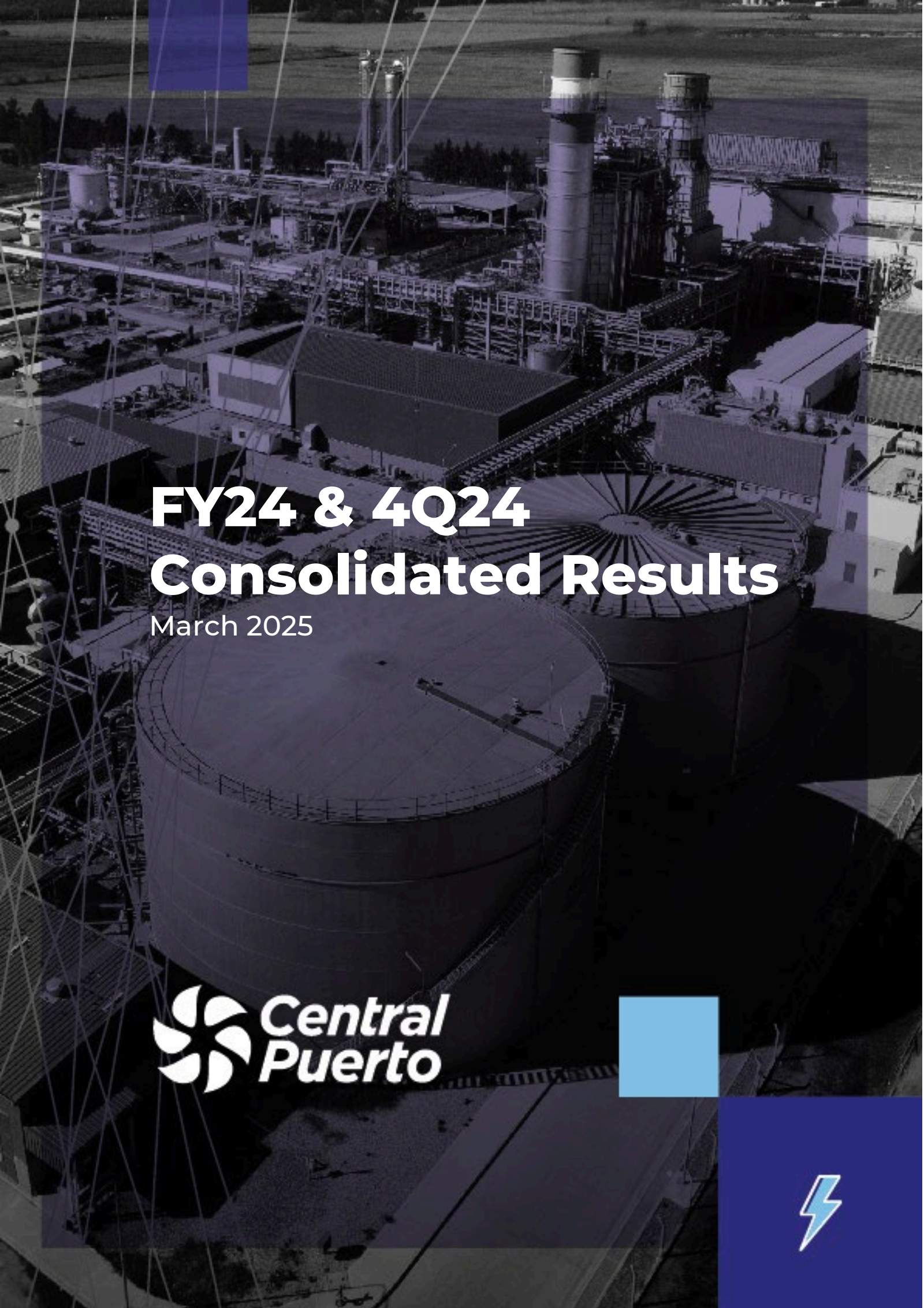 Central Puerto's Q4 2024 Press Release