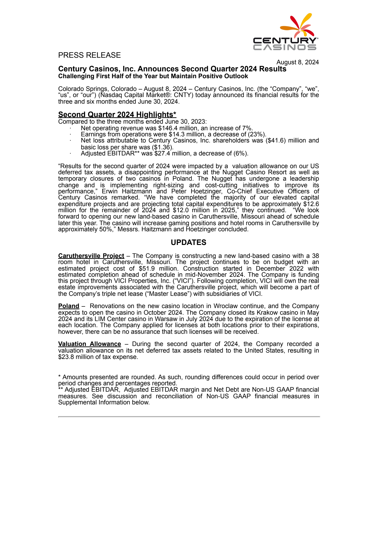 Phoenix Motor's Q2 2024 Press Release