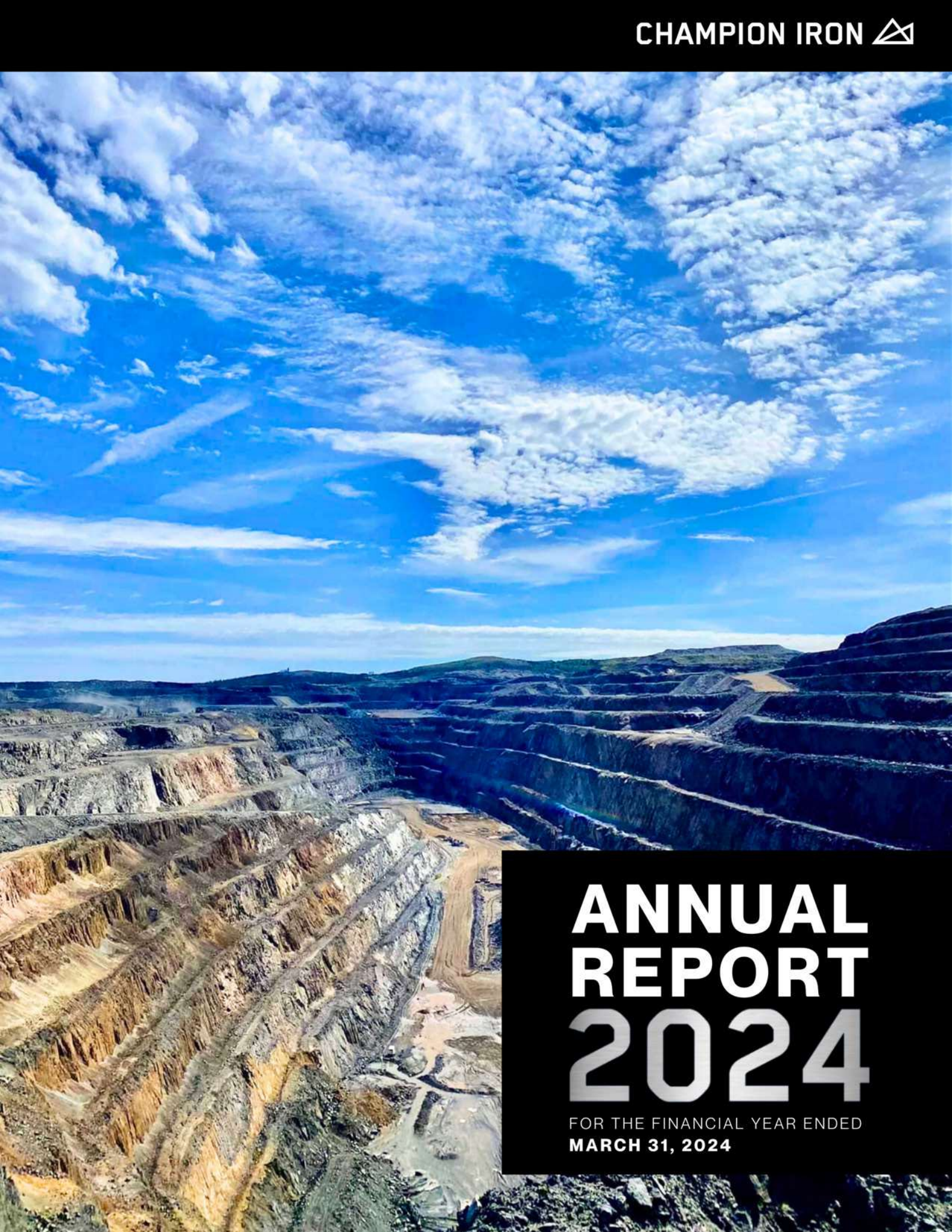 Champion Iron's H2 2024 Annual report