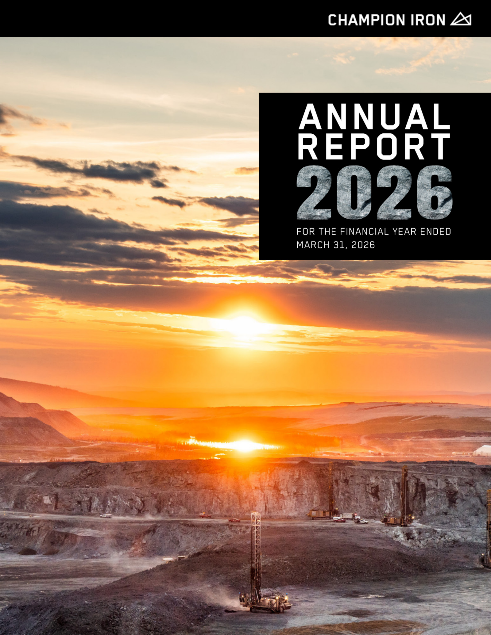 Champion Iron's Q4 2026 Annual report