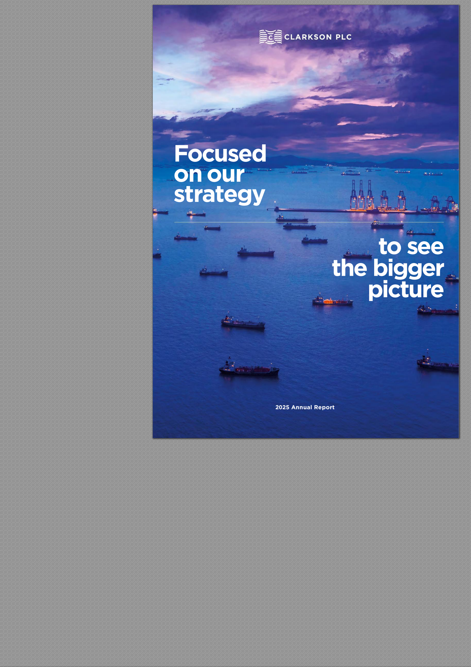 Clarkson's H2 2025 Annual report