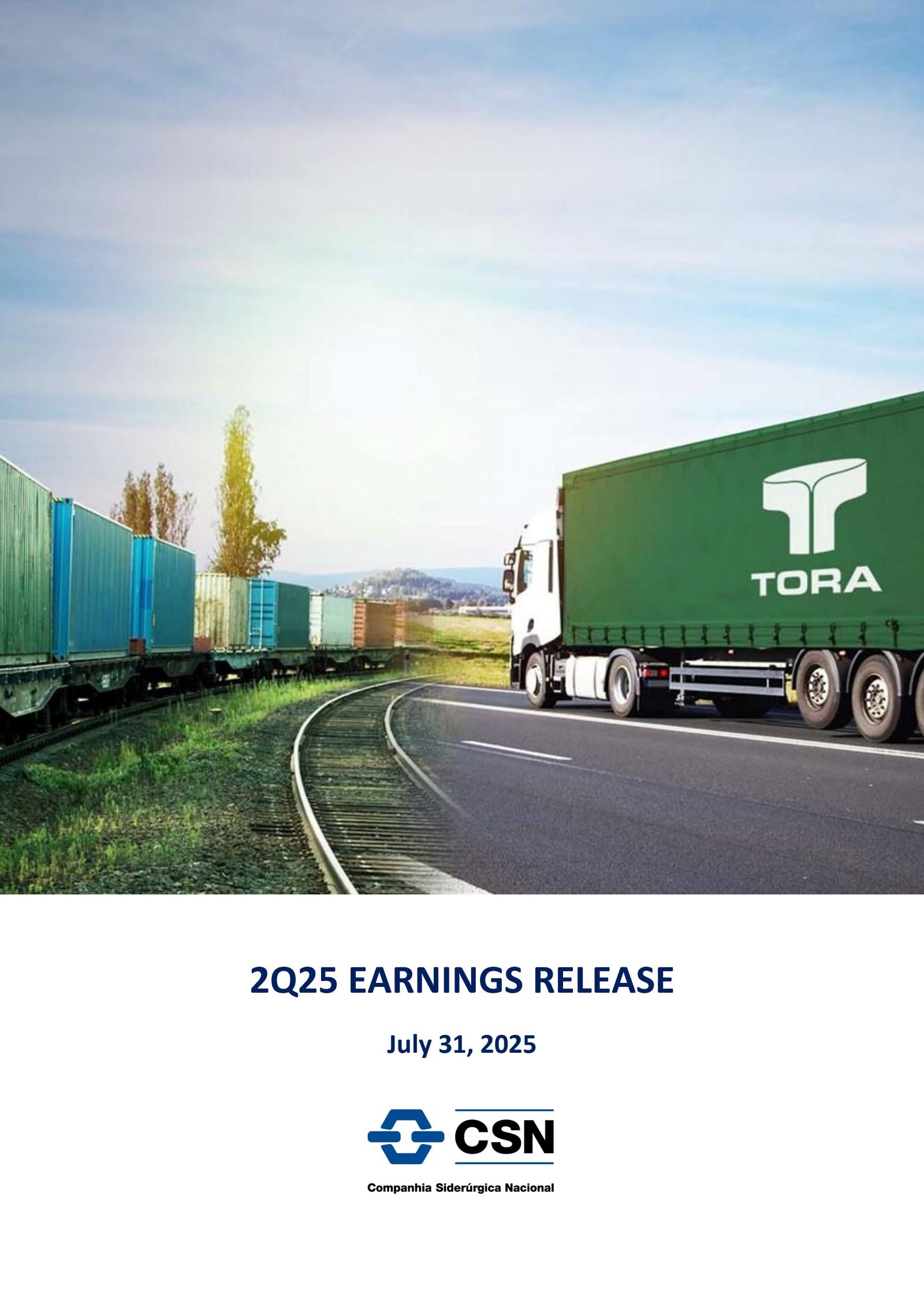 National Steel's Q2 2025 Press Release