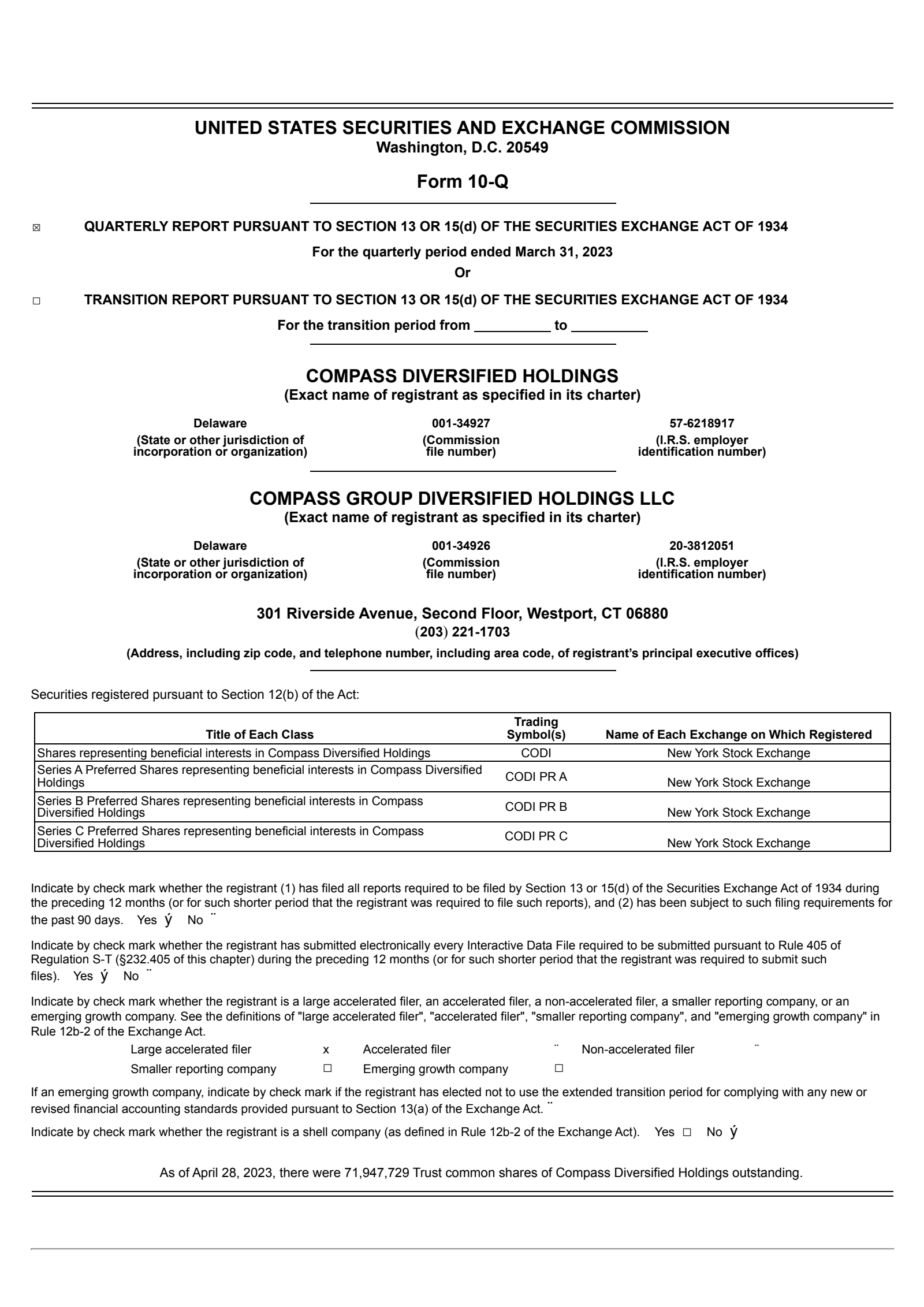 Western Union's Q1 2023 Quarterly report