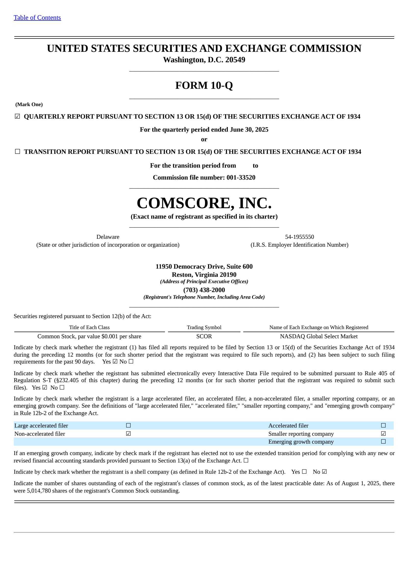 SCOR Q2 2025 Earnings Report on 8/5/2025